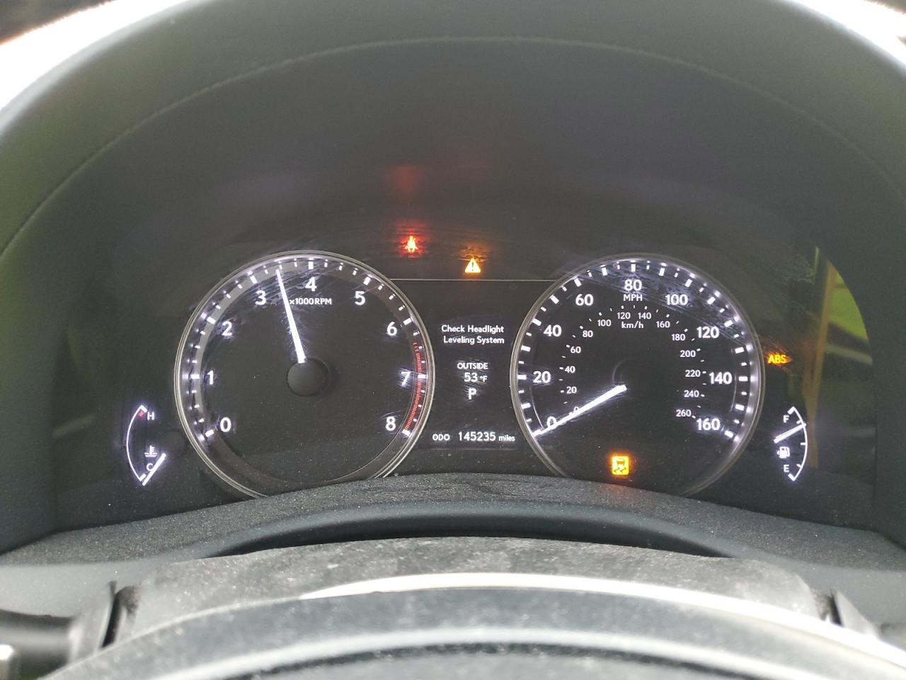 2015 Lexus GS VIN JTHBE1BL3FA003757 Copart auction photo, front end / undercarriage damage thumbnail 9