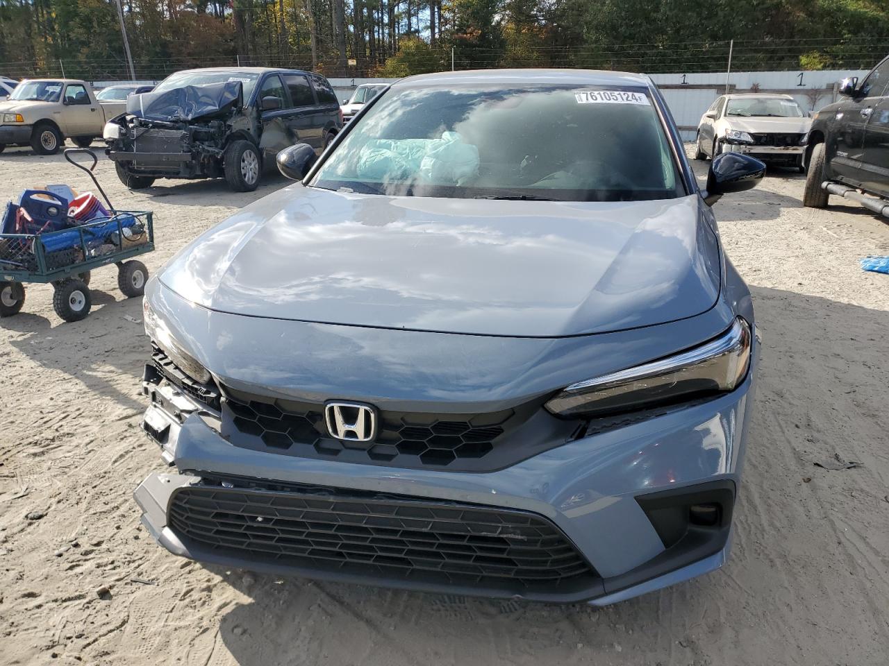 2024 Honda Civic VIN 19XFL2H89RE011977 Copart auction photo, front end damage thumbnail 5