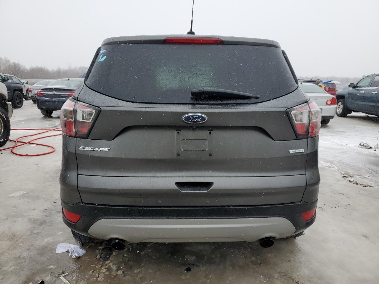 2017 Ford Escape VIN 1FMCU0GD3HUA13190 Copart auction photo, front end damage thumbnail 6