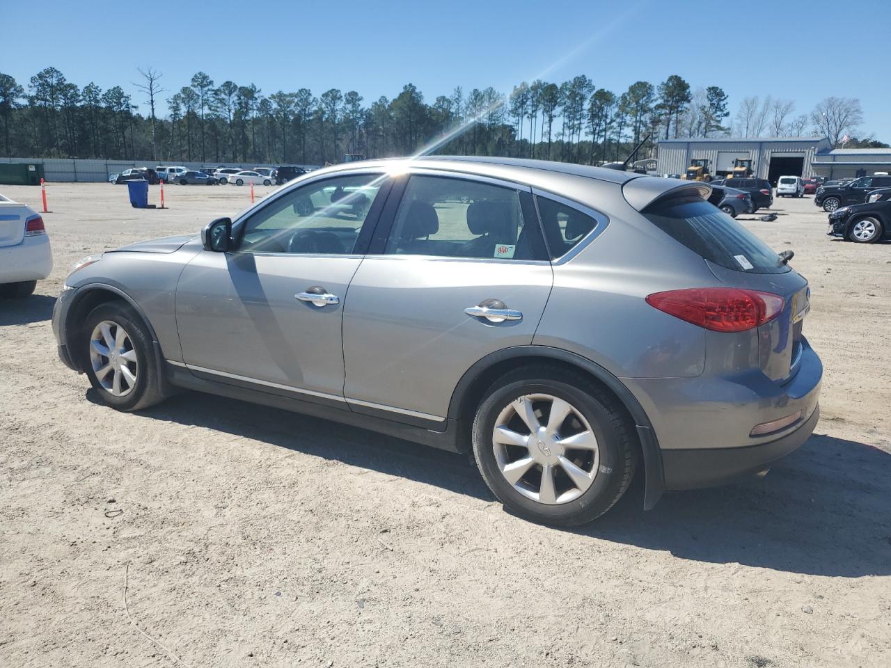 2010 Infiniti EX VIN JN1AJ0HR8AM753230 Copart auction photo, all over damage thumbnail 2