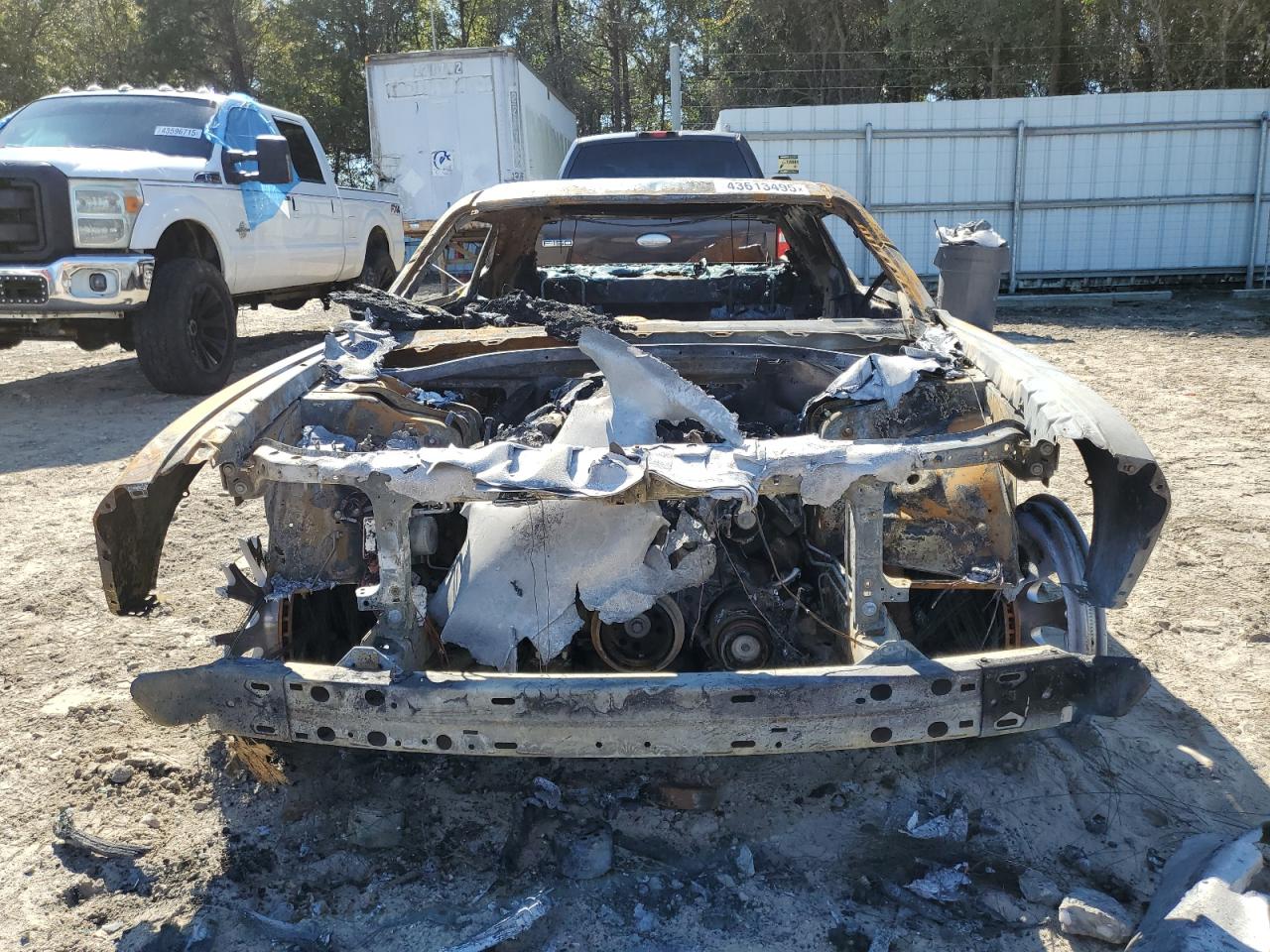 2015 Dodge Challenger VIN 2C3CDZFJ8FH718412 Copart auction photo, burn damage thumbnail 5