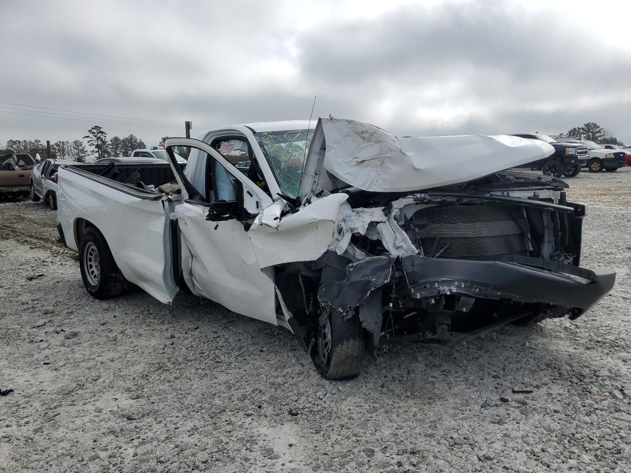 2020 Chevrolet Silverado VIN 3GCNWAEF5LG146627 Copart auction photo, all over damage thumbnail 4