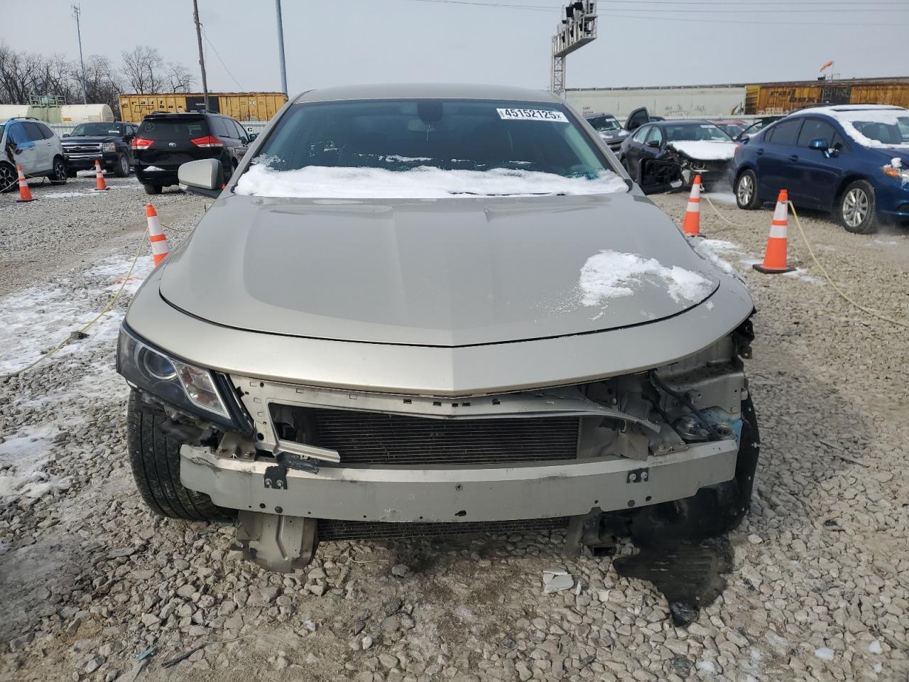 2014 Chevrolet Impala VIN 2G1125S30E9306883 Copart auction photo, front end damage thumbnail 5