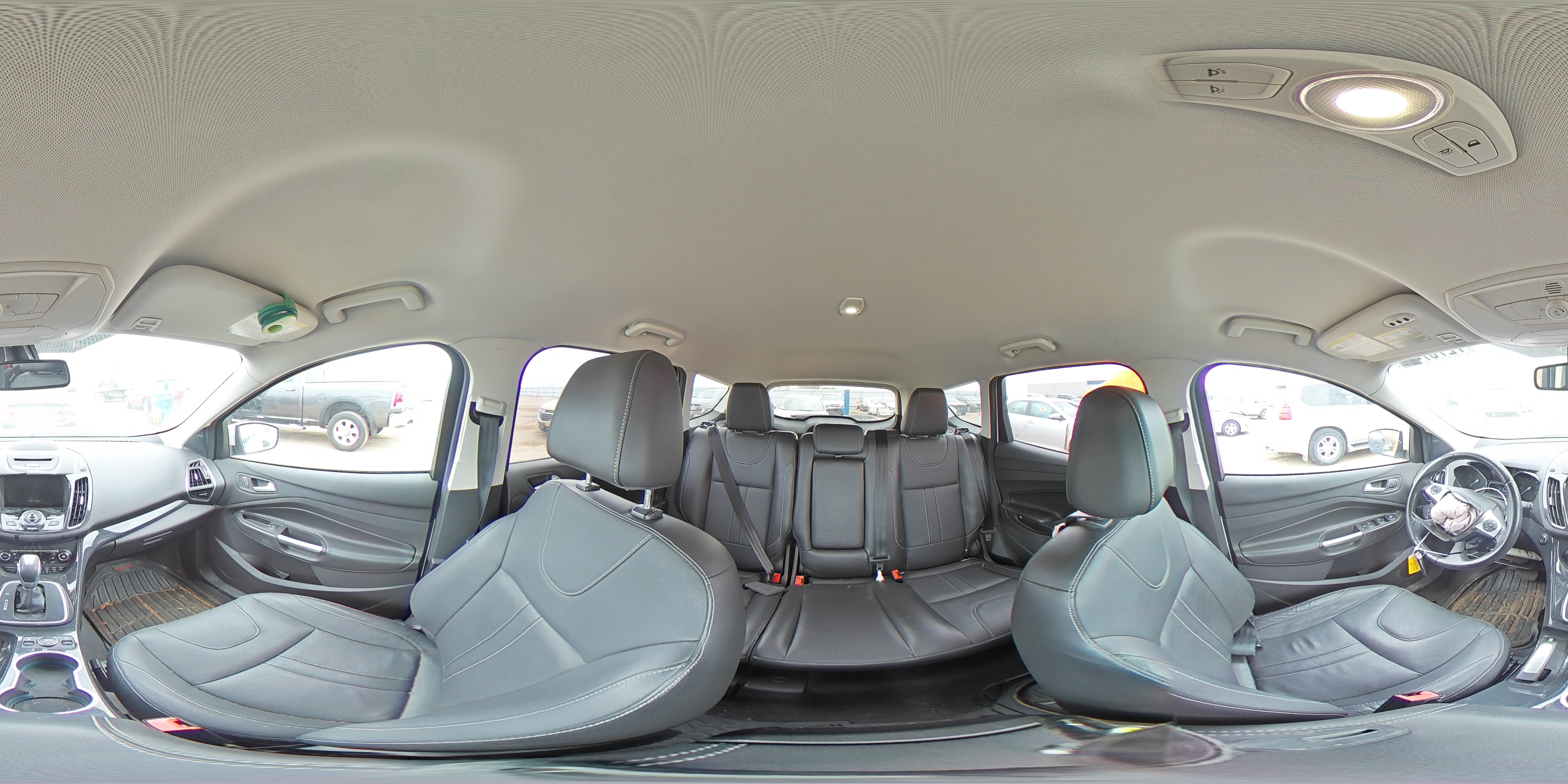 2013 Ford Escape VIN 1FMCU0J90DUB90746 Copart auction photo, front end / hail damage thumbnail 14