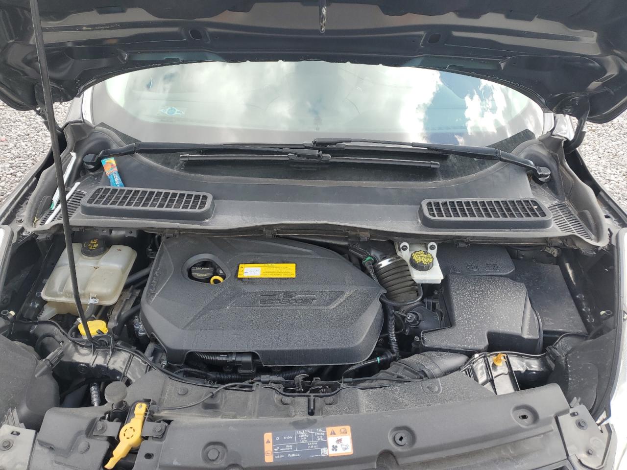 2016 Ford Escape VIN 1FMCU0JX0GUC18659 Copart auction photo, front end damage thumbnail 12
