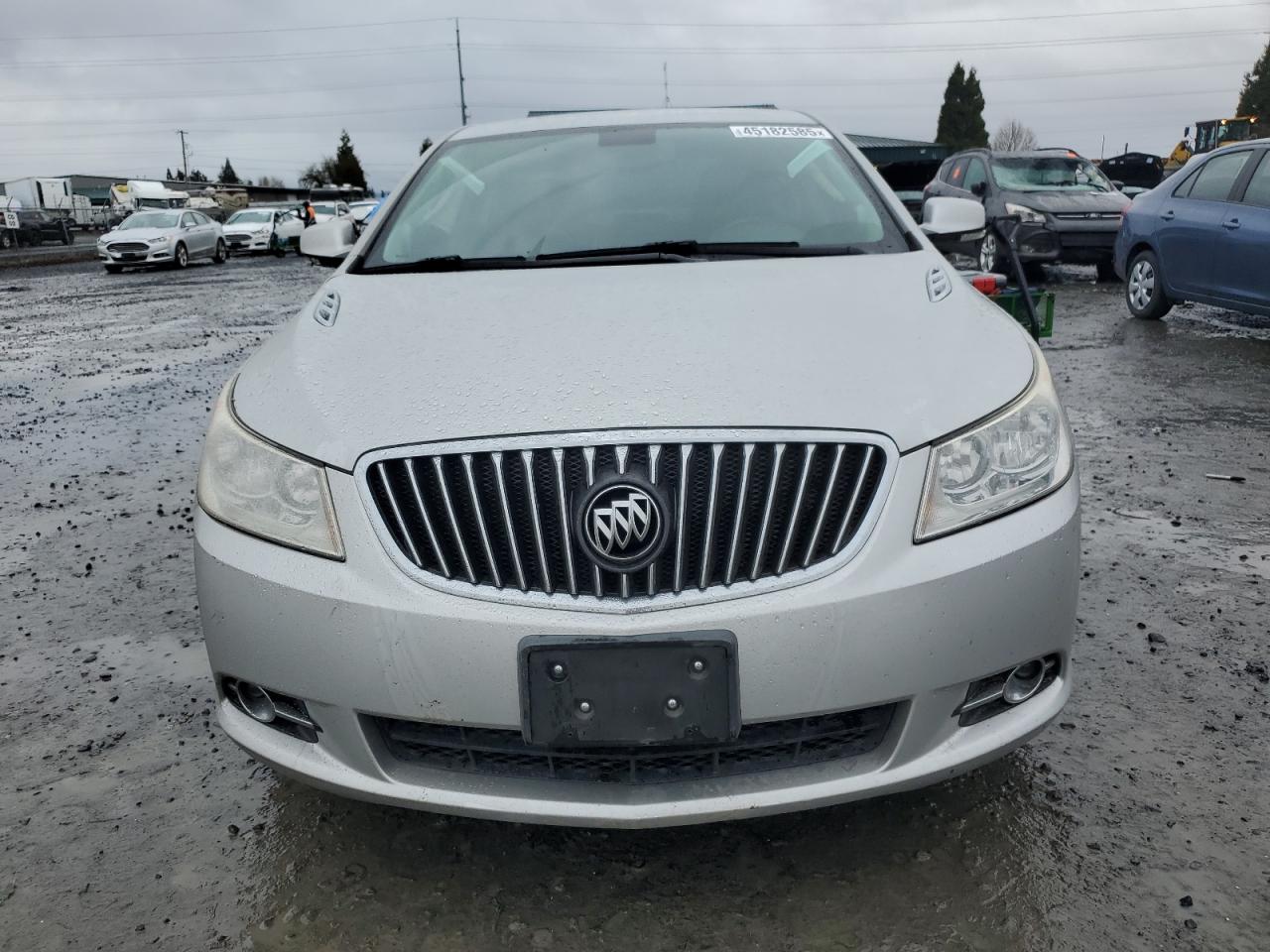 2013 Buick LaCrosse VIN 1G4GC5E38DF157344 Copart auction photo, side / front end damage thumbnail 5