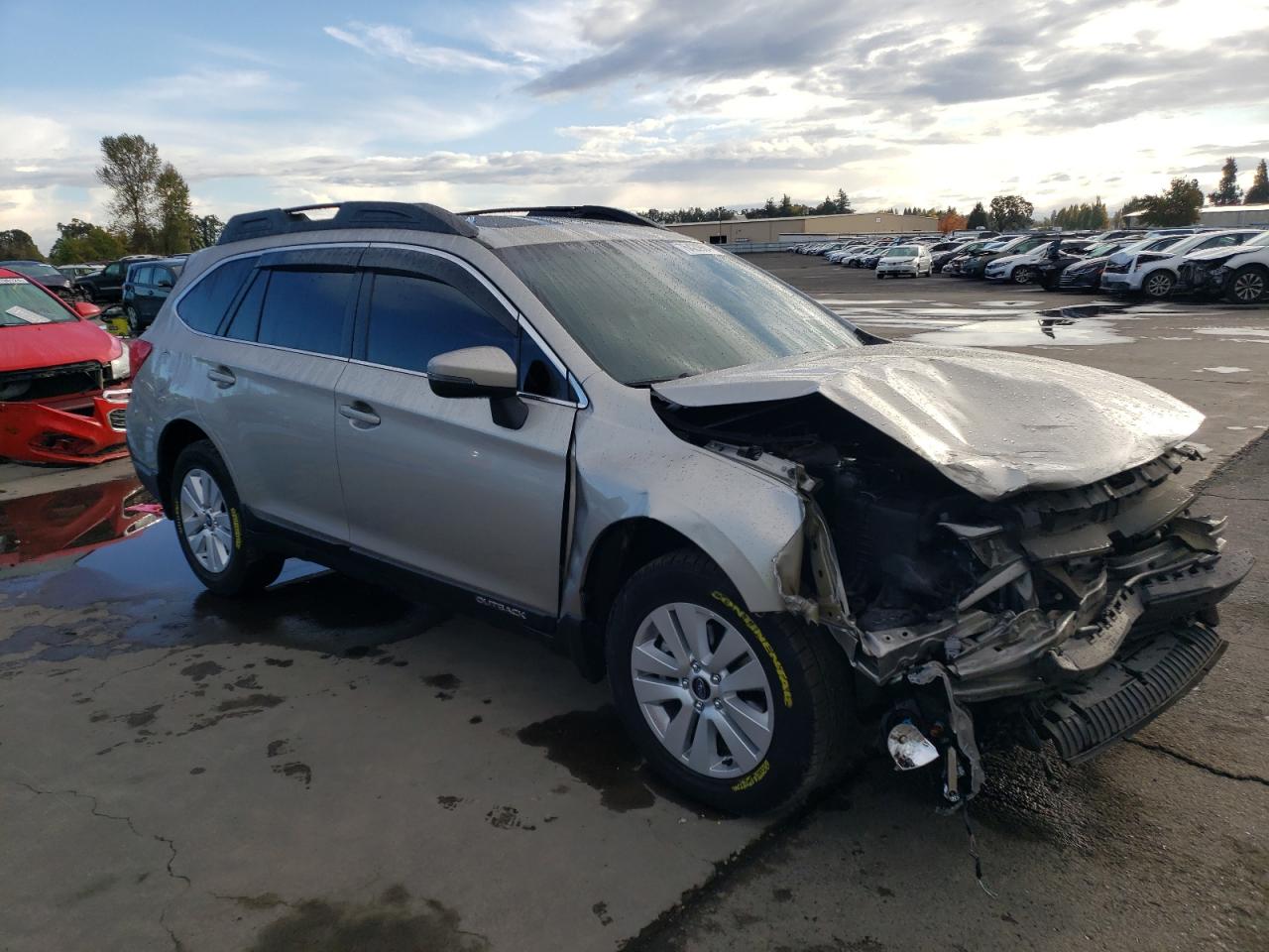 2019 Subaru Outback VIN 4S4BSAHC3K3201380 Copart auction photo, front end damage thumbnail 4