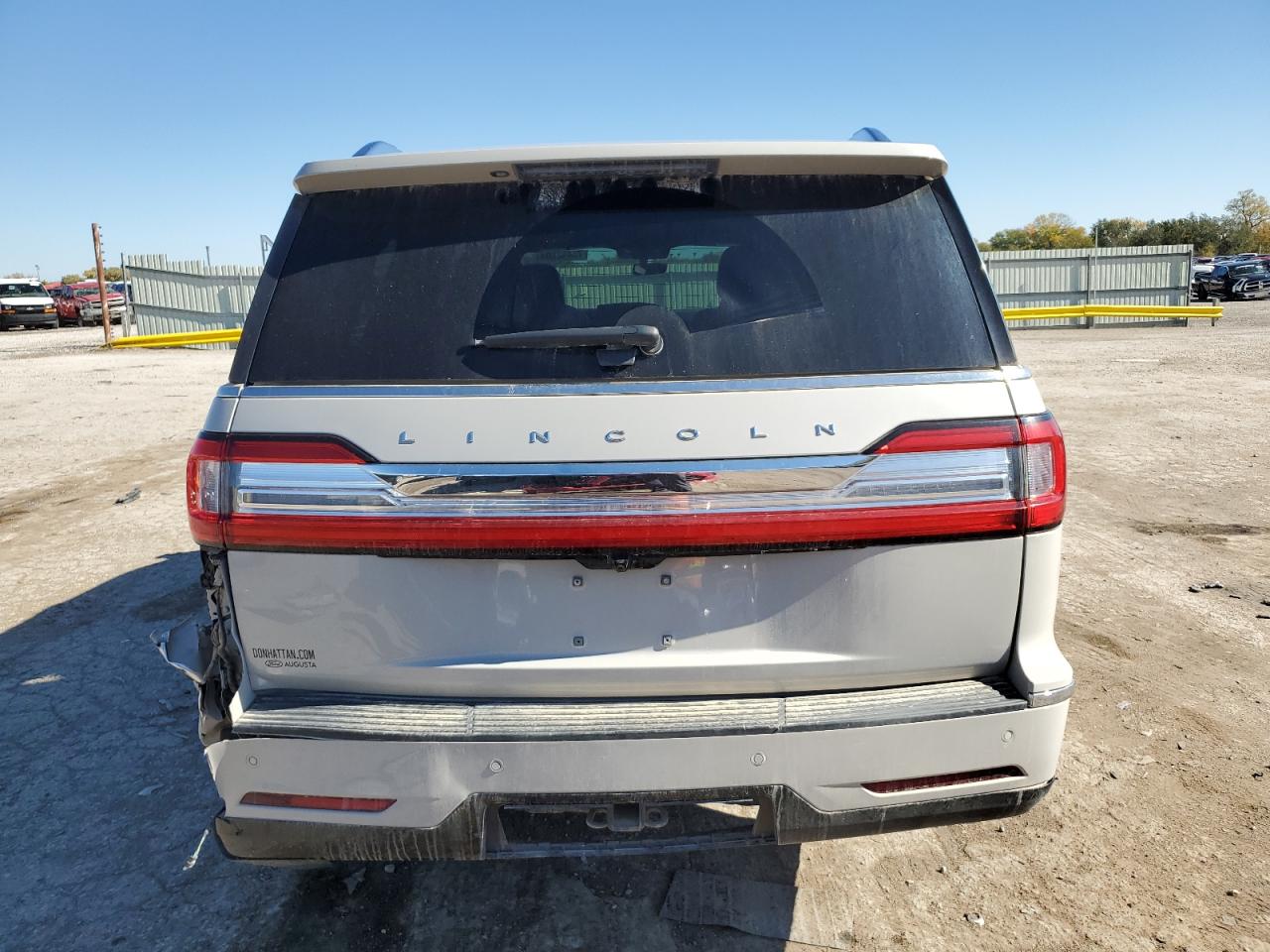2021 Lincoln Navigator VIN 5LMJJ3LT9MEL05006 Copart auction photo, rear end damage thumbnail 6