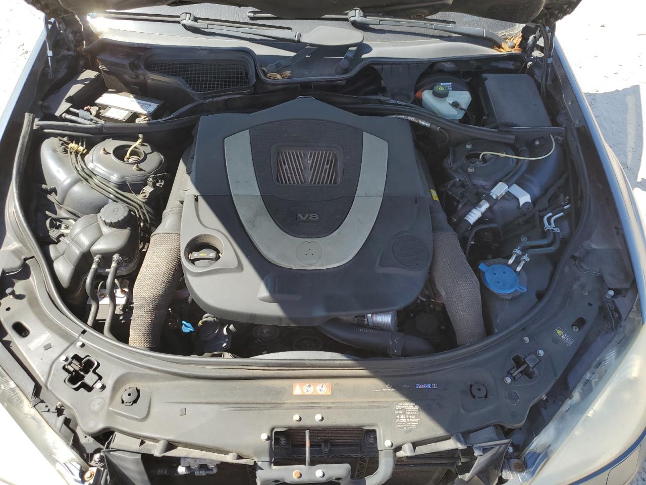 2007 Mercedes-Benz S-klasse VIN WDDNG71X07A145054 Copart auction photo, front end damage thumbnail 11