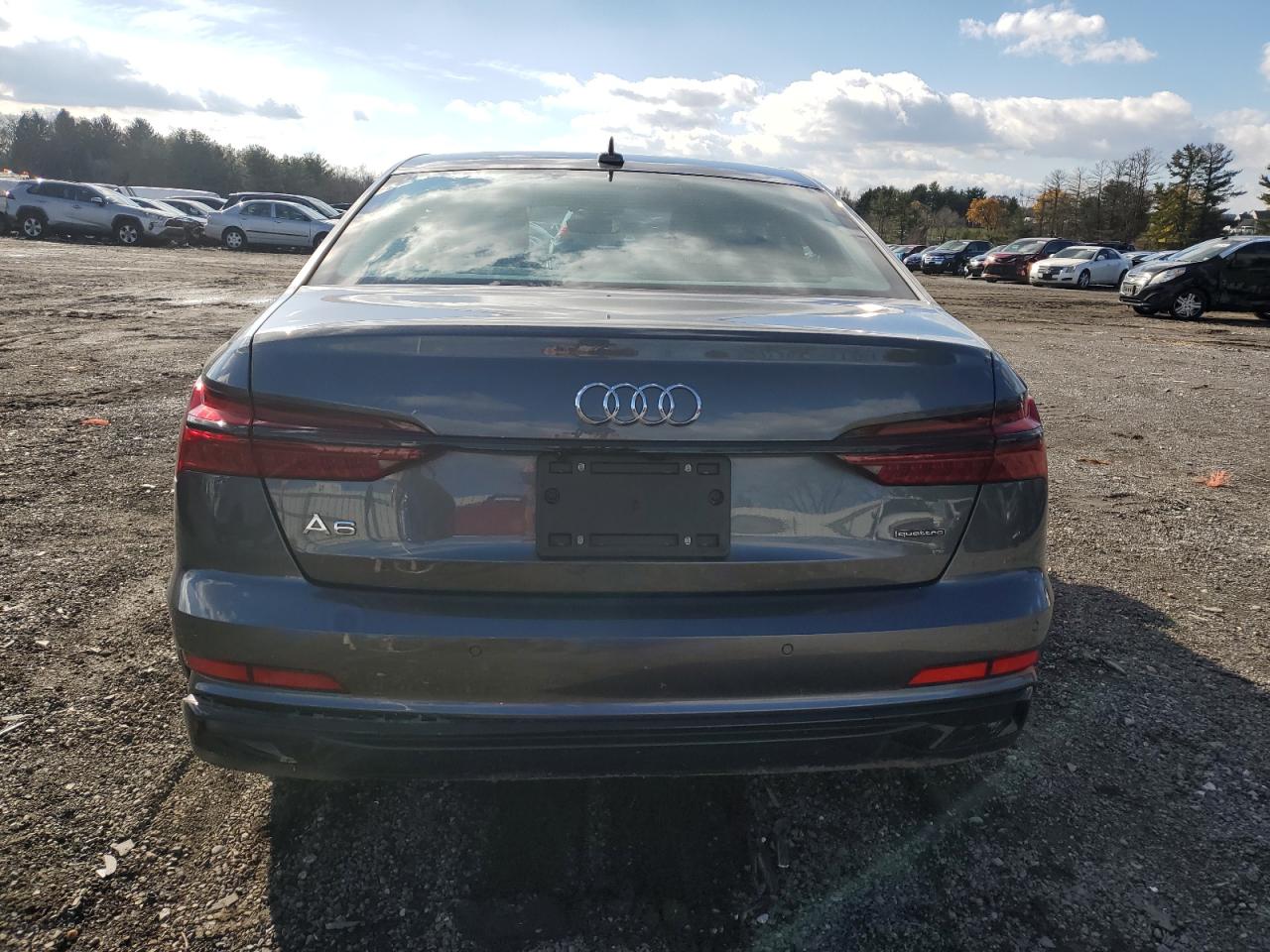 2024 Audi A6 VIN WAUL2BF27RN010856 Copart auction photo, side / rear end damage thumbnail 6
