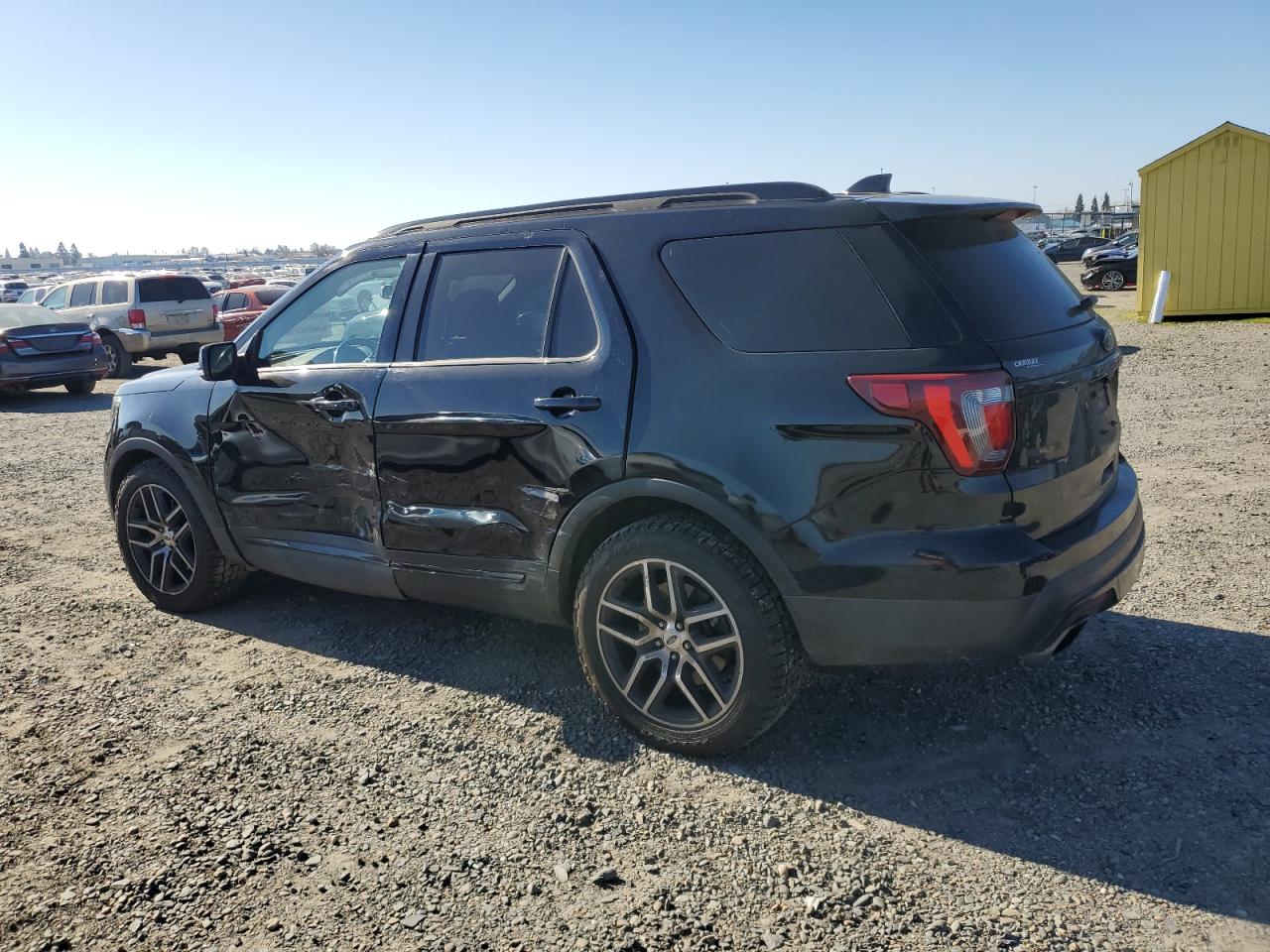 2016 Ford Explorer VIN 1FM5K8GT6GGB34670 Copart auction photo, side damage thumbnail 2