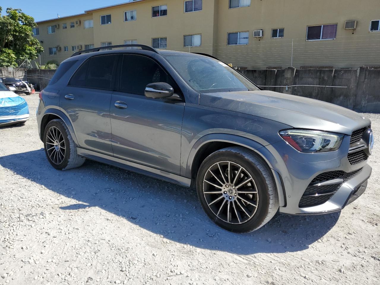 2020 Mercedes-Benz GLE VIN 4JGFB4JE7LA111225 Copart auction photo, vandalism damage thumbnail 4