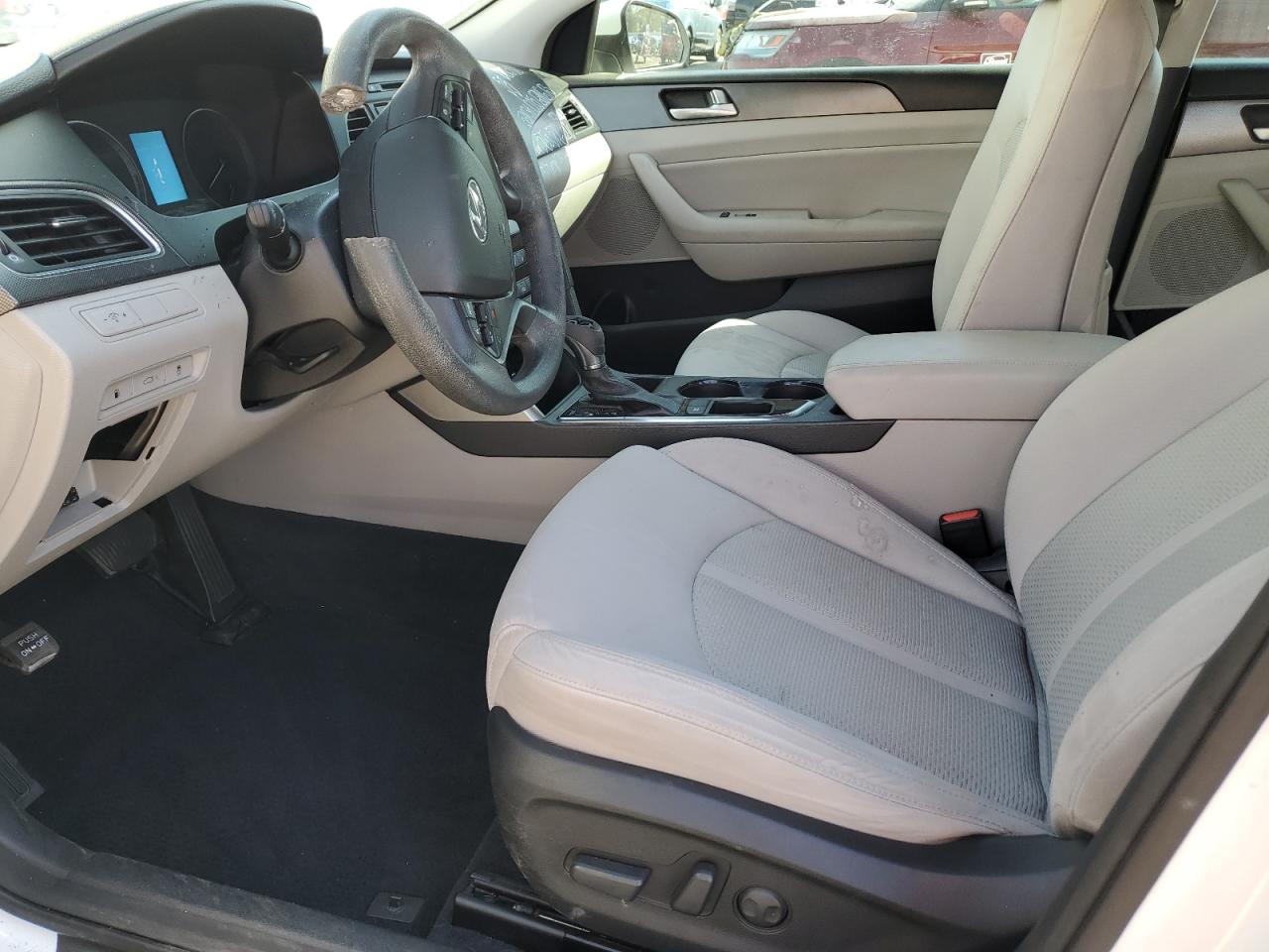 2015 Hyundai Sonata VIN 5NPE34AF7FH019101 Copart auction photo, vandalism damage thumbnail 7