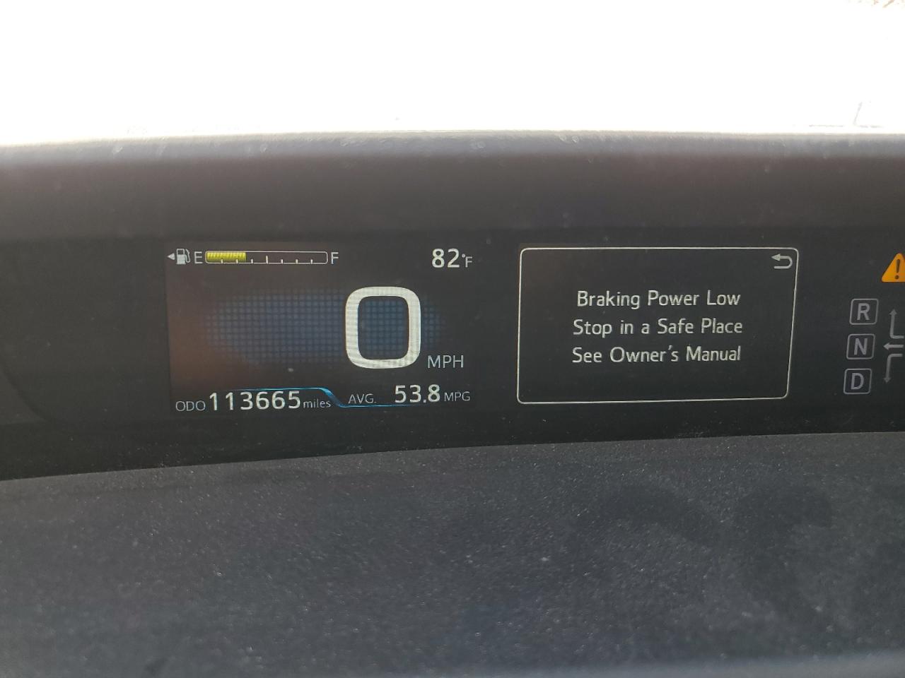 2017 Toyota Prius VIN JTDKARFU0H3537837 Copart auction photo, front end / minor dent/scratches damage thumbnail 9