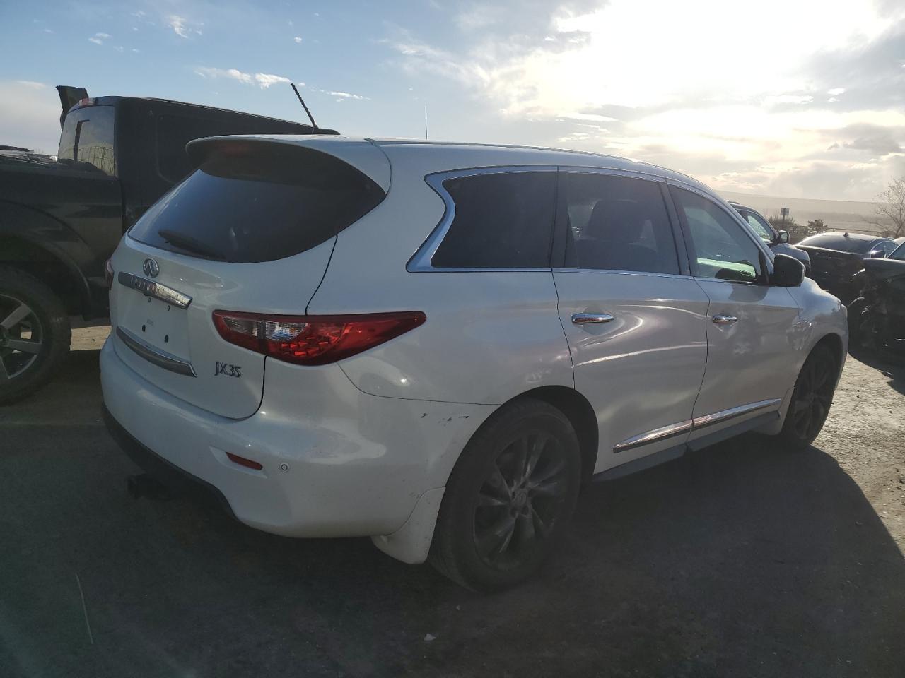2013 Infiniti JX VIN 5N1AL0MMXDC303117 Copart auction photo, front end damage thumbnail 3