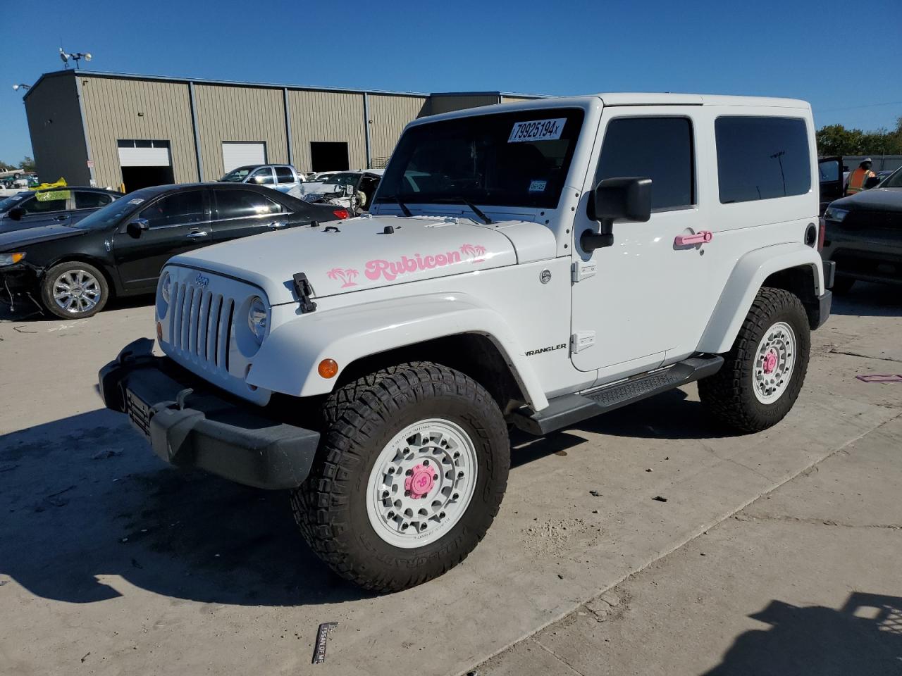 2013 Jeep Wrangler VIN 1C4BJWCG9DL612316