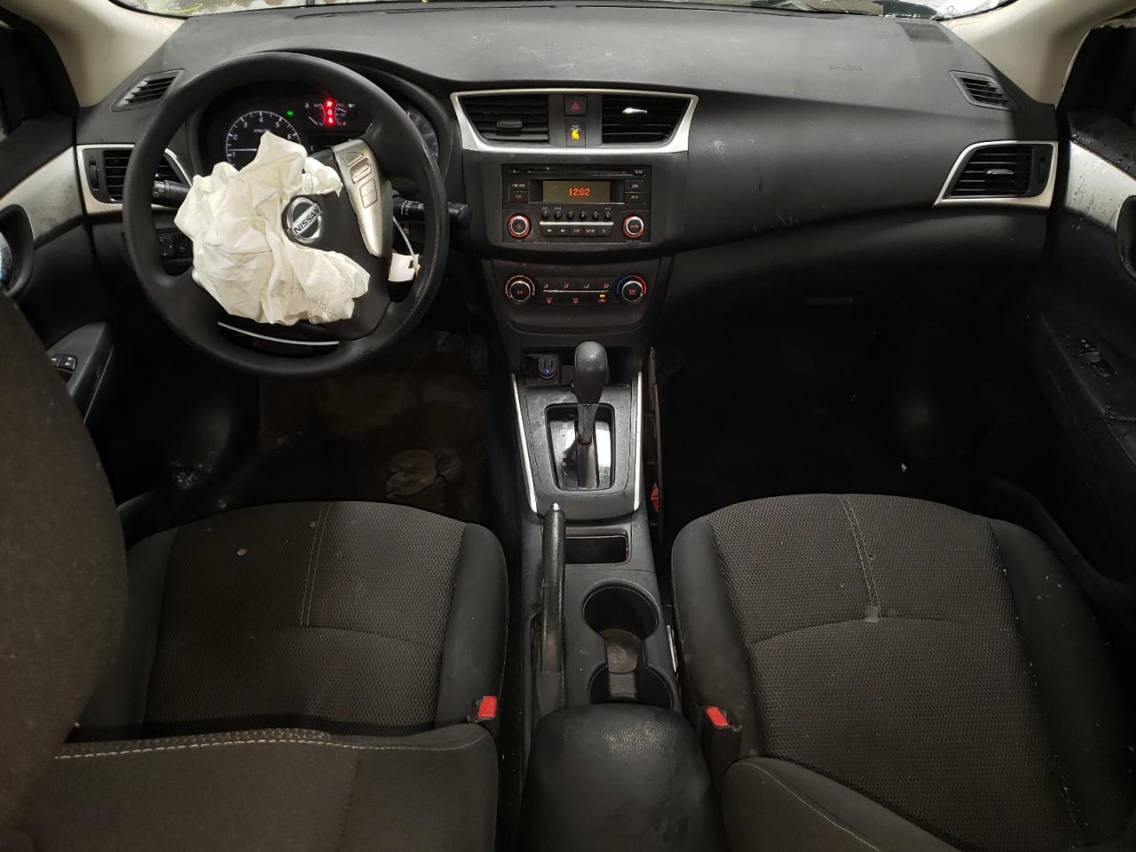2017 Nissan Sentra VIN 3N1AB7AP3HY351847 Copart auction photo, front end / side damage thumbnail 8