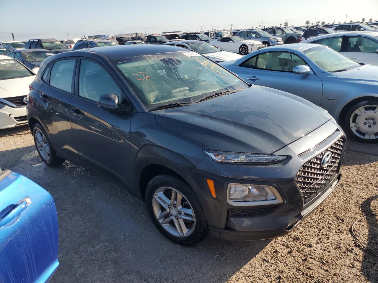 2019 Hyundai Kona VIN KM8K12AA2KU259900 Copart auction photo, water/flood damage thumbnail 4