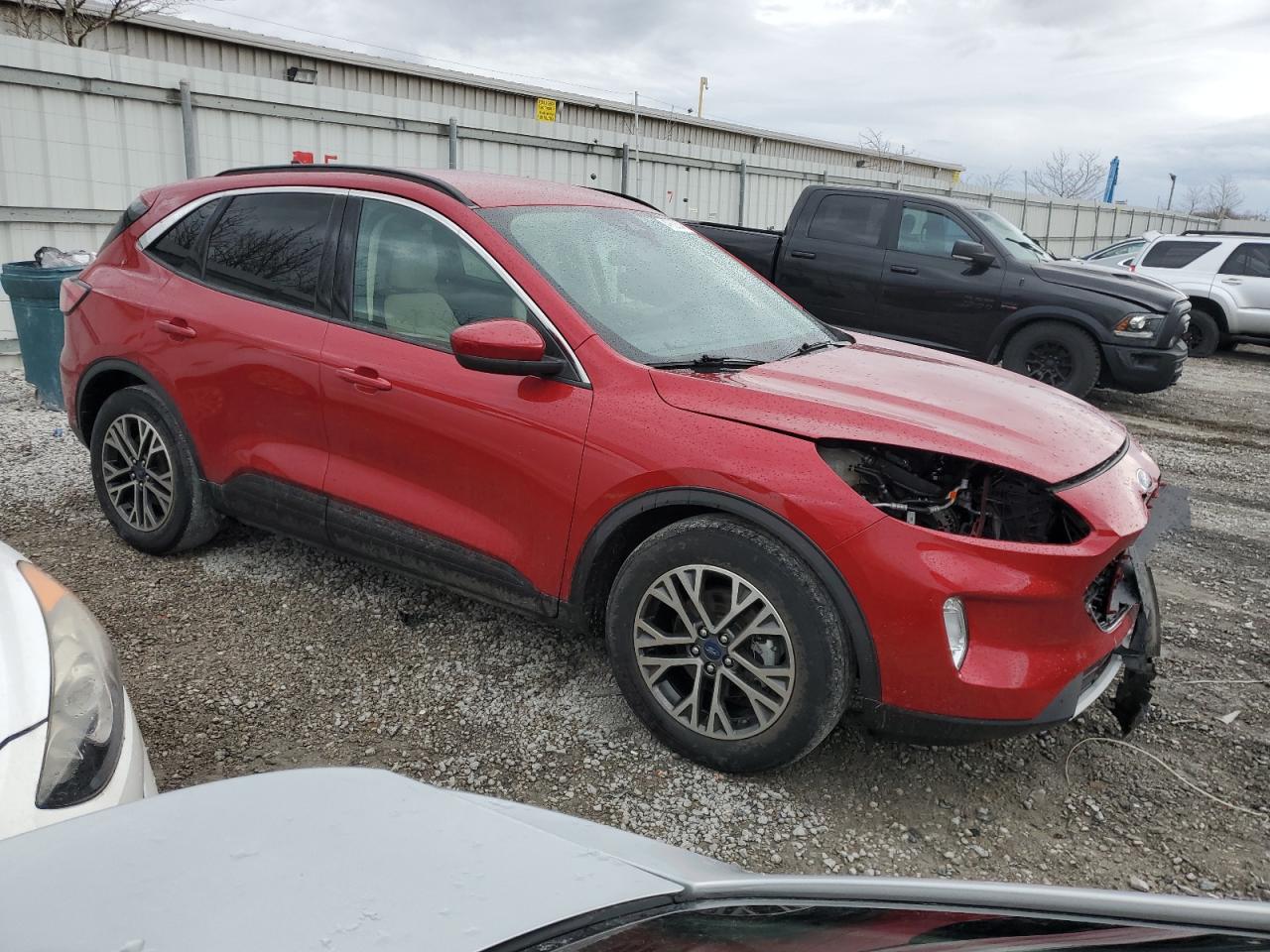 2020 Ford Escape VIN 1FMCU0H65LUA50878 Copart auction photo, front end damage thumbnail 4