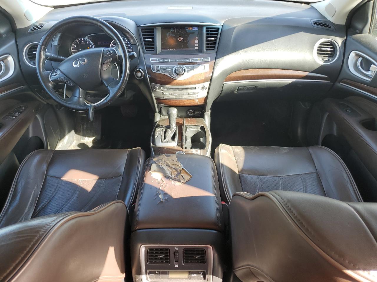 2013 Infiniti JX VIN 5N1AL0MM5DC301162 Copart auction photo, rear end damage thumbnail 8
