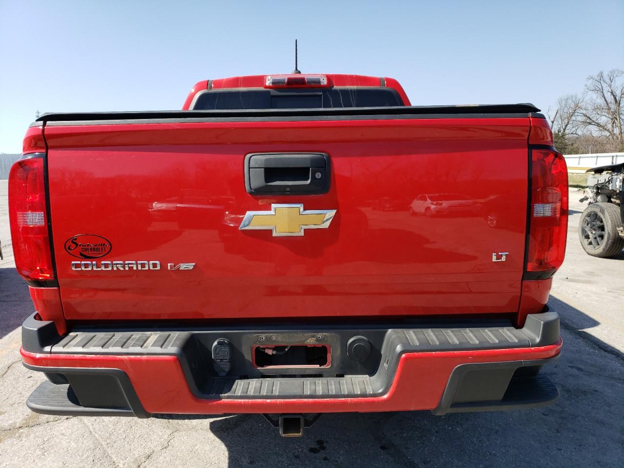 2019 Chevrolet Colorado VIN 1GCGSCEN1K1326434 Copart auction photo, front end / hail damage thumbnail 6