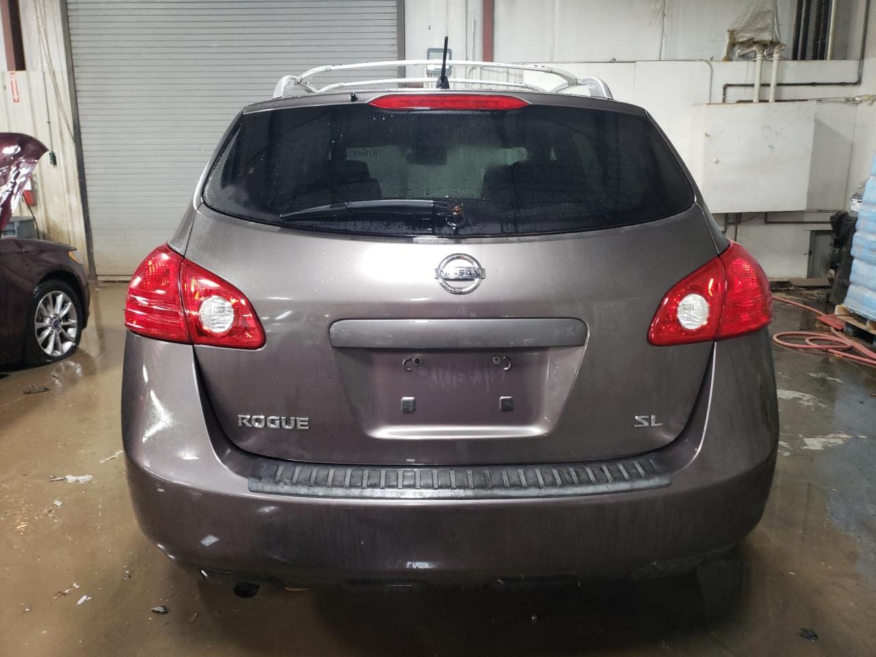 2009 Nissan Rogue VIN JN8AS58T39W324259 Copart auction photo, front end / side damage thumbnail 6