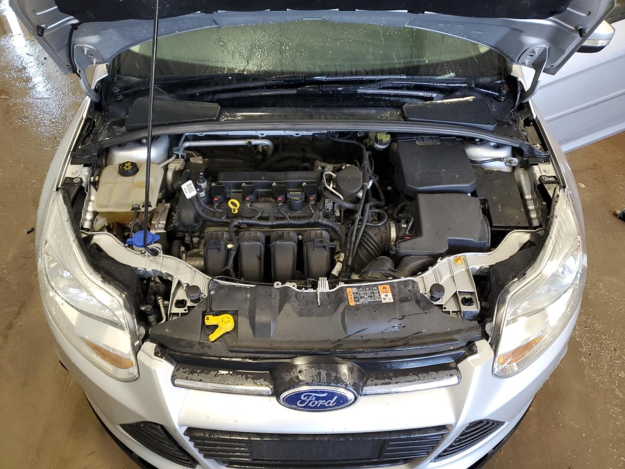 2014 Ford Focus VIN 1FADP3K27EL369382 Copart auction photo, rear end damage thumbnail 11