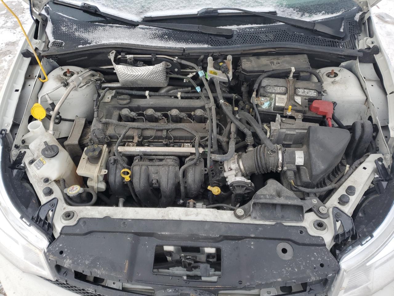 2010 Ford Focus VIN 1FAHP3FN6AW198980 Copart auction photo, all over damage thumbnail 11