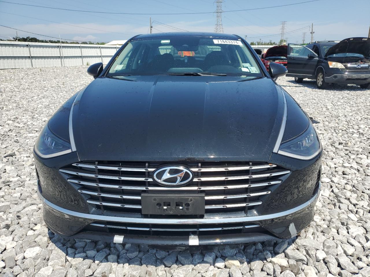 2022 Hyundai Sonata VIN KMHL34JJ0NA043253 Copart auction photo, water/flood damage thumbnail 5