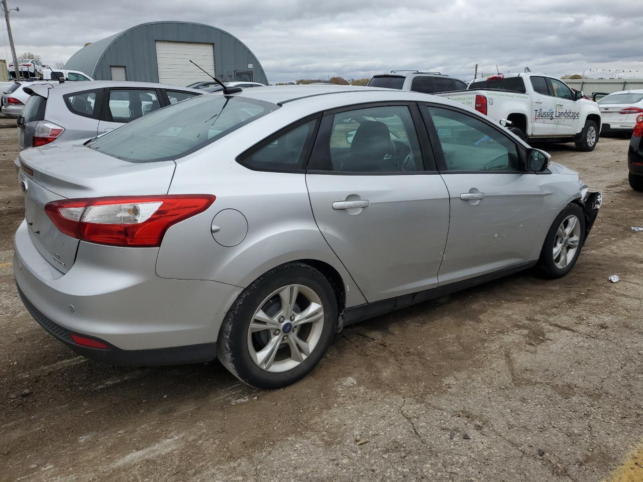 2014 Ford Focus VIN 1FADP3F28EL126688 Copart auction photo, all over damage thumbnail 3