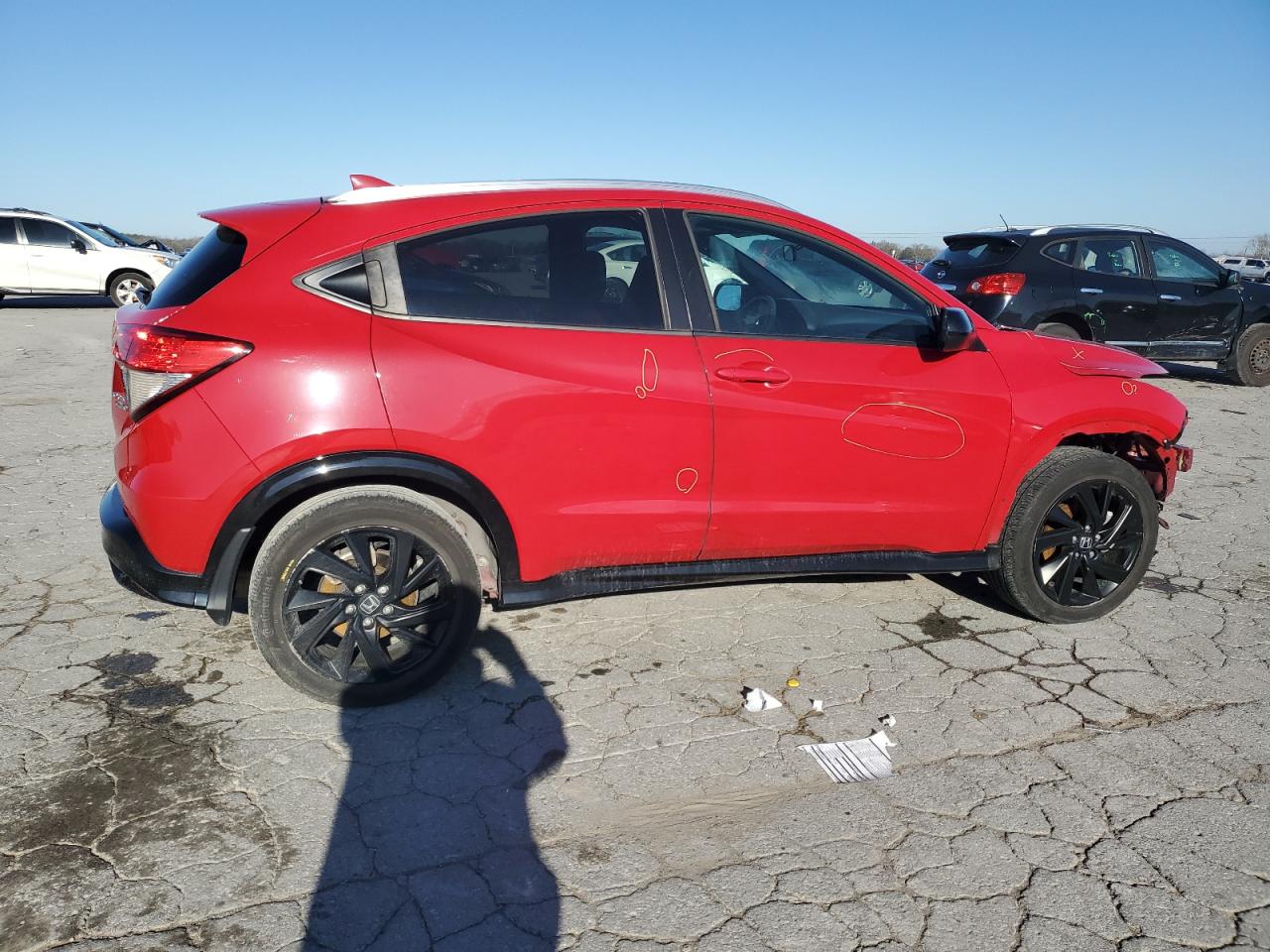 2022 Honda HR-V VIN 3CZRU6H12NM727960 Copart auction photo, front end damage thumbnail 3
