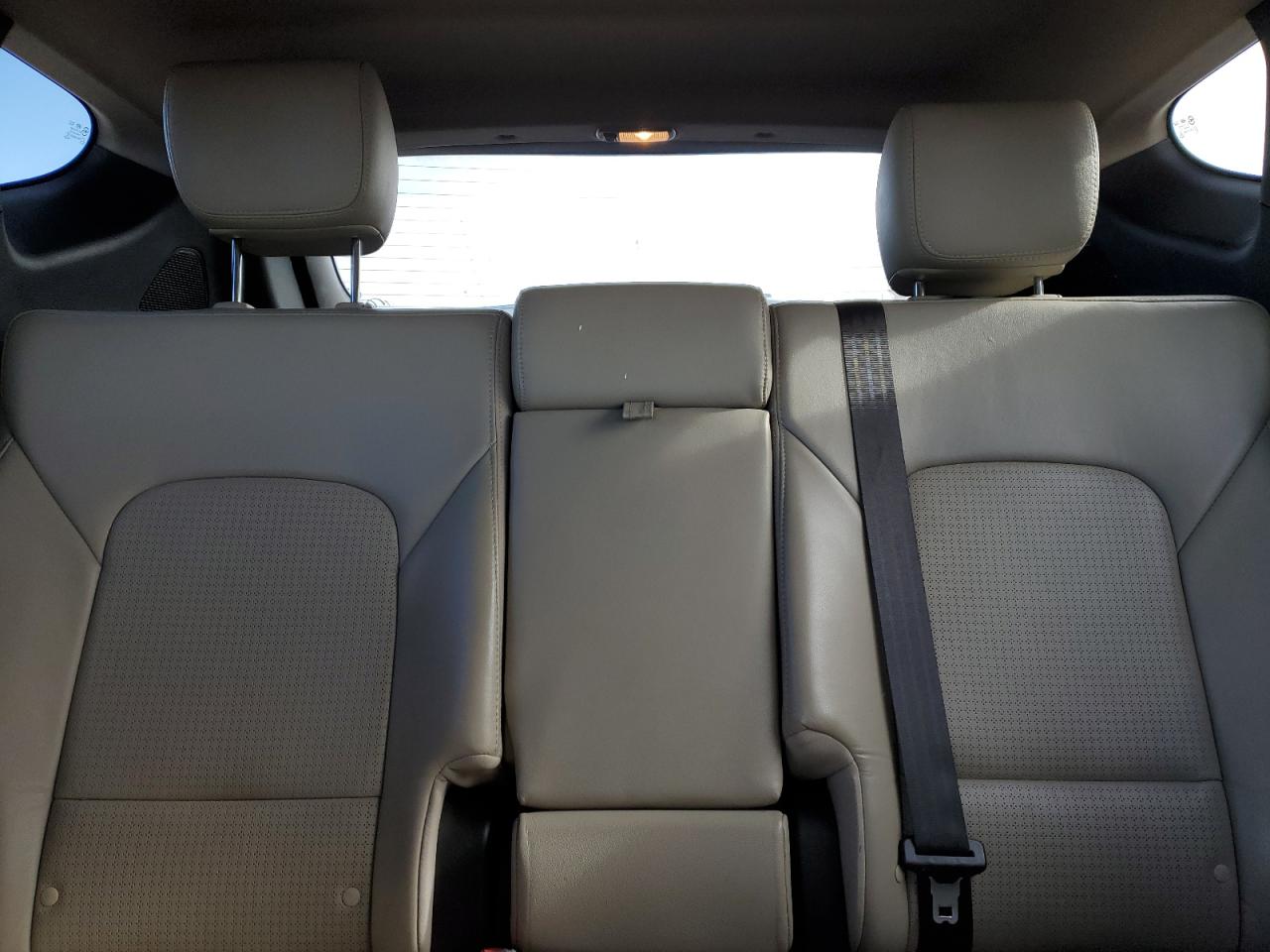 2013 Hyundai Santa Fe VIN 5XYZUDLB0DG098141 Copart auction photo, rear end / hail damage thumbnail 10