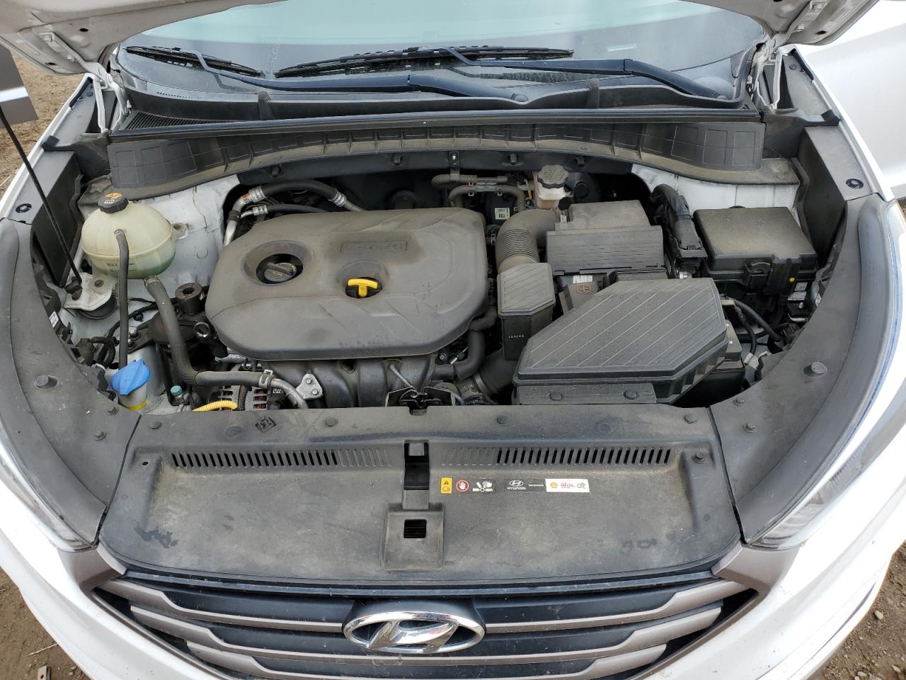 2016 Hyundai Tucson VIN KM8J3CA45GU197731 Copart auction photo, side / front end damage thumbnail 12