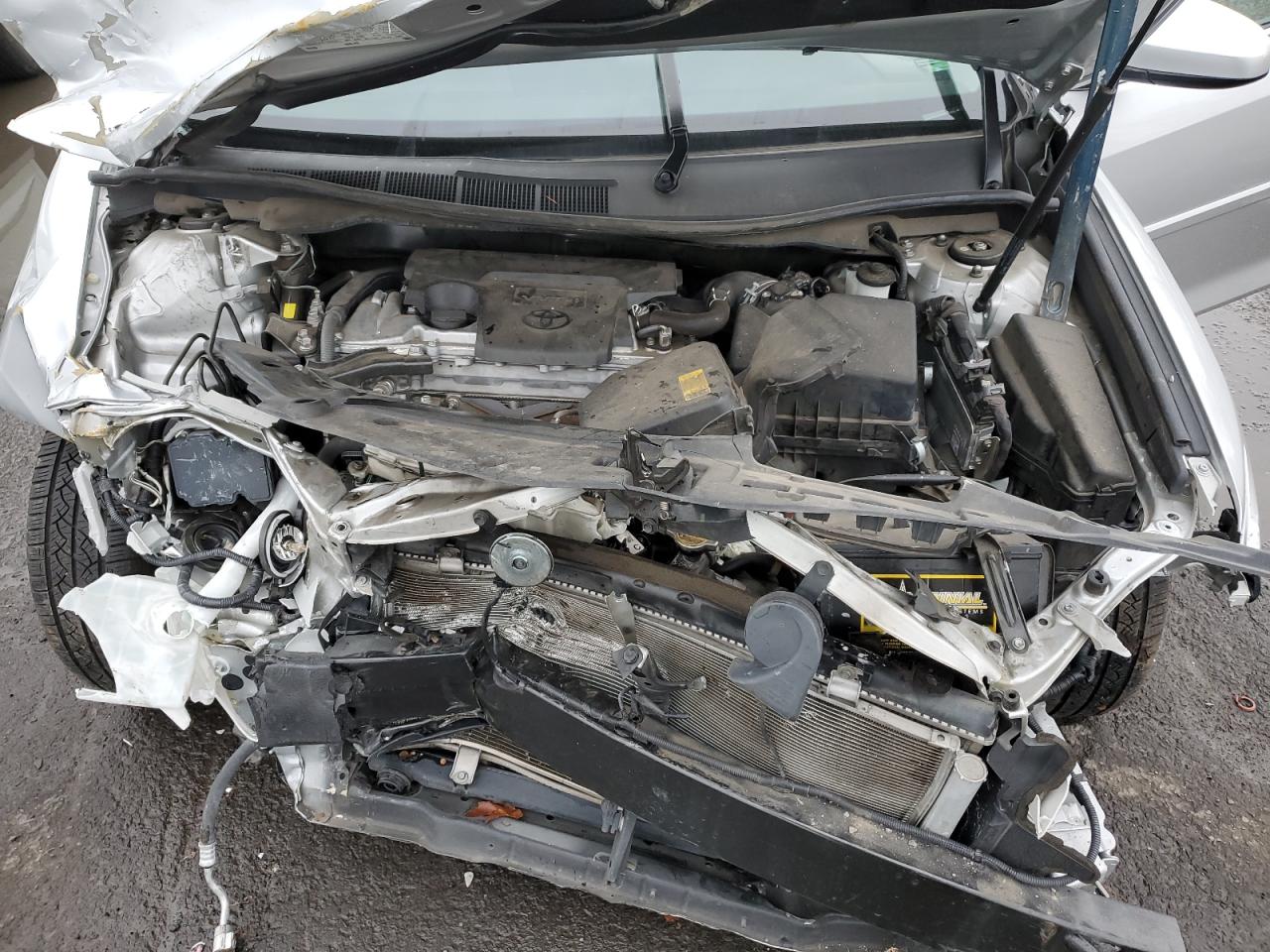 2012 Toyota Camry VIN 4T4BF1FK1CR234894 Copart auction photo, front end / rear end damage thumbnail 11