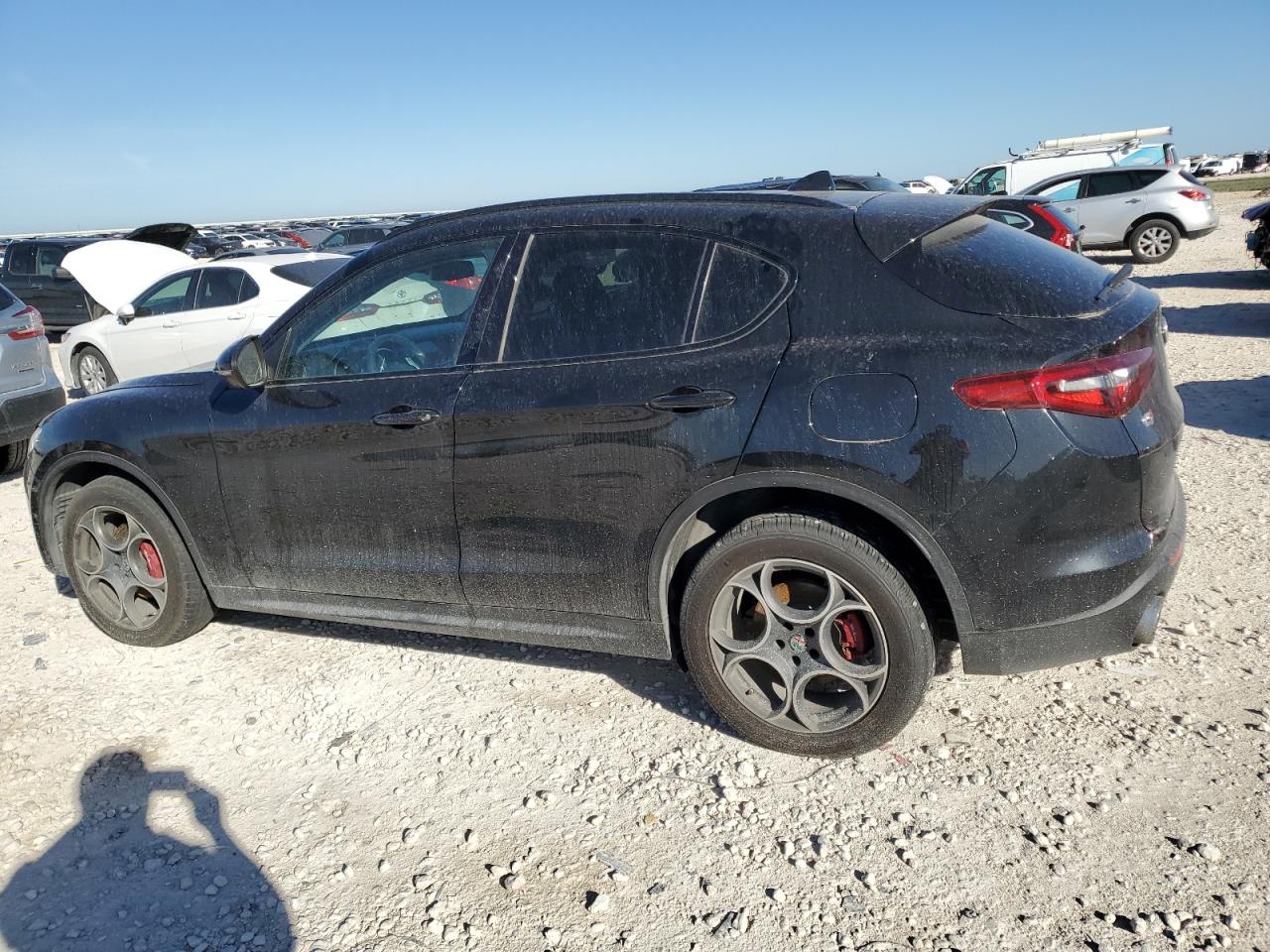 2018 Alfa Romeo Stelvio VIN ZASFAKPN1J7B87527 Copart auction photo, undercarriage damage thumbnail 2