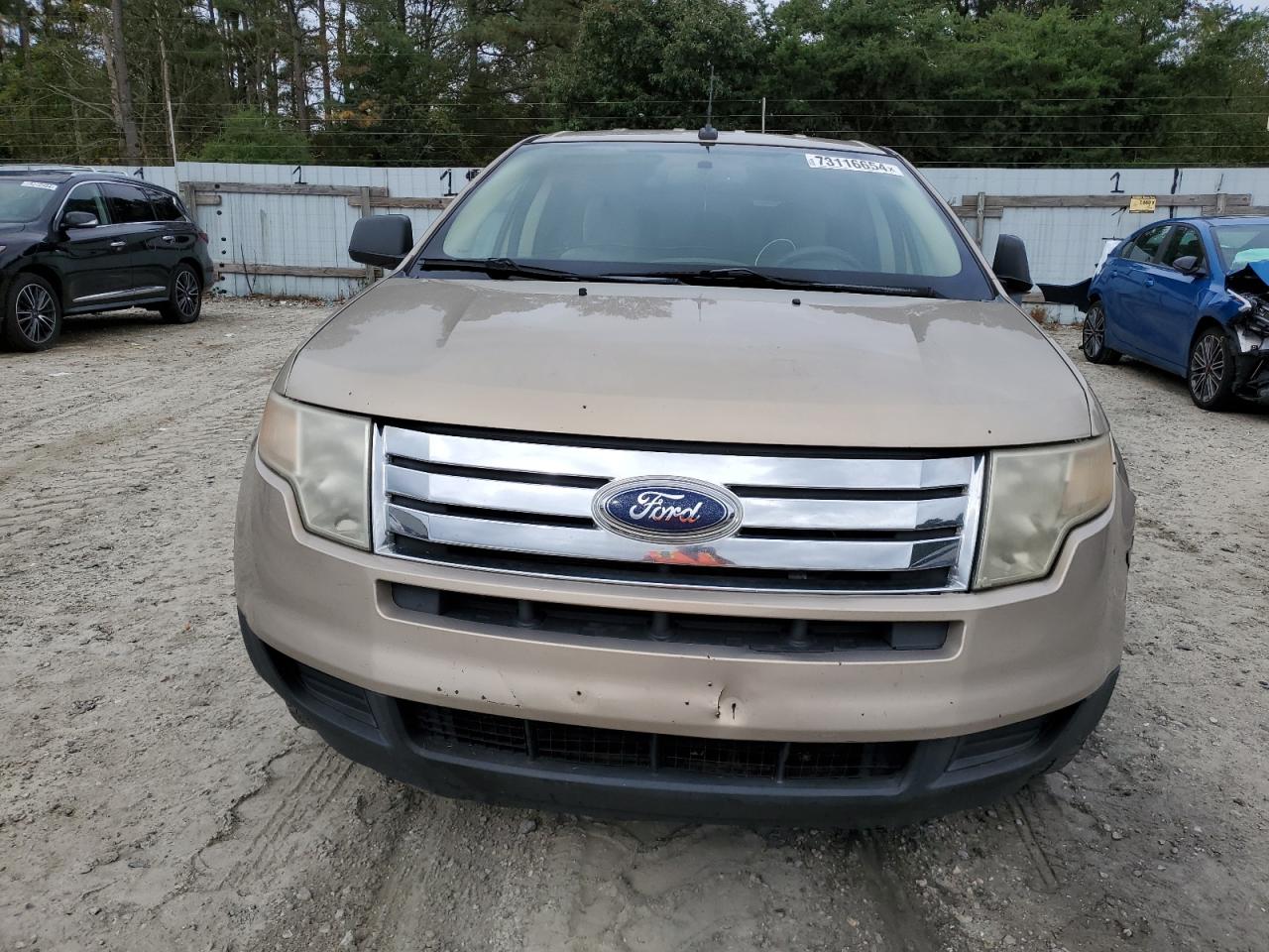 2007 Ford Edge VIN 2FMDK46C27BA54795 Copart auction photo, mechanical / rear end damage thumbnail 5