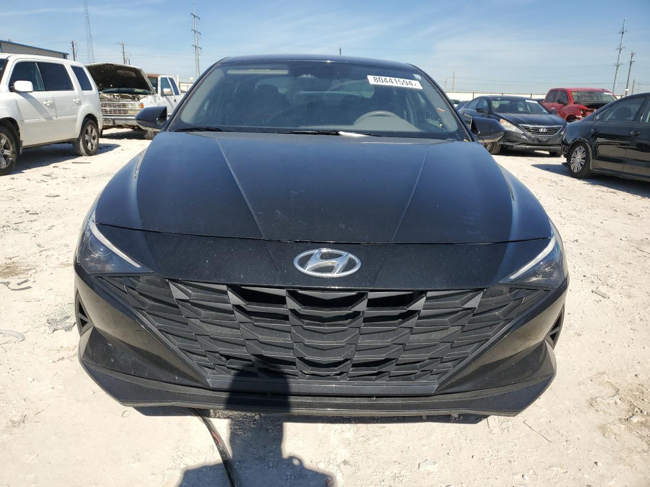 2022 Hyundai Elantra VIN KMHLM4AJ0NU016405 Copart auction photo, rear end / side damage thumbnail 5