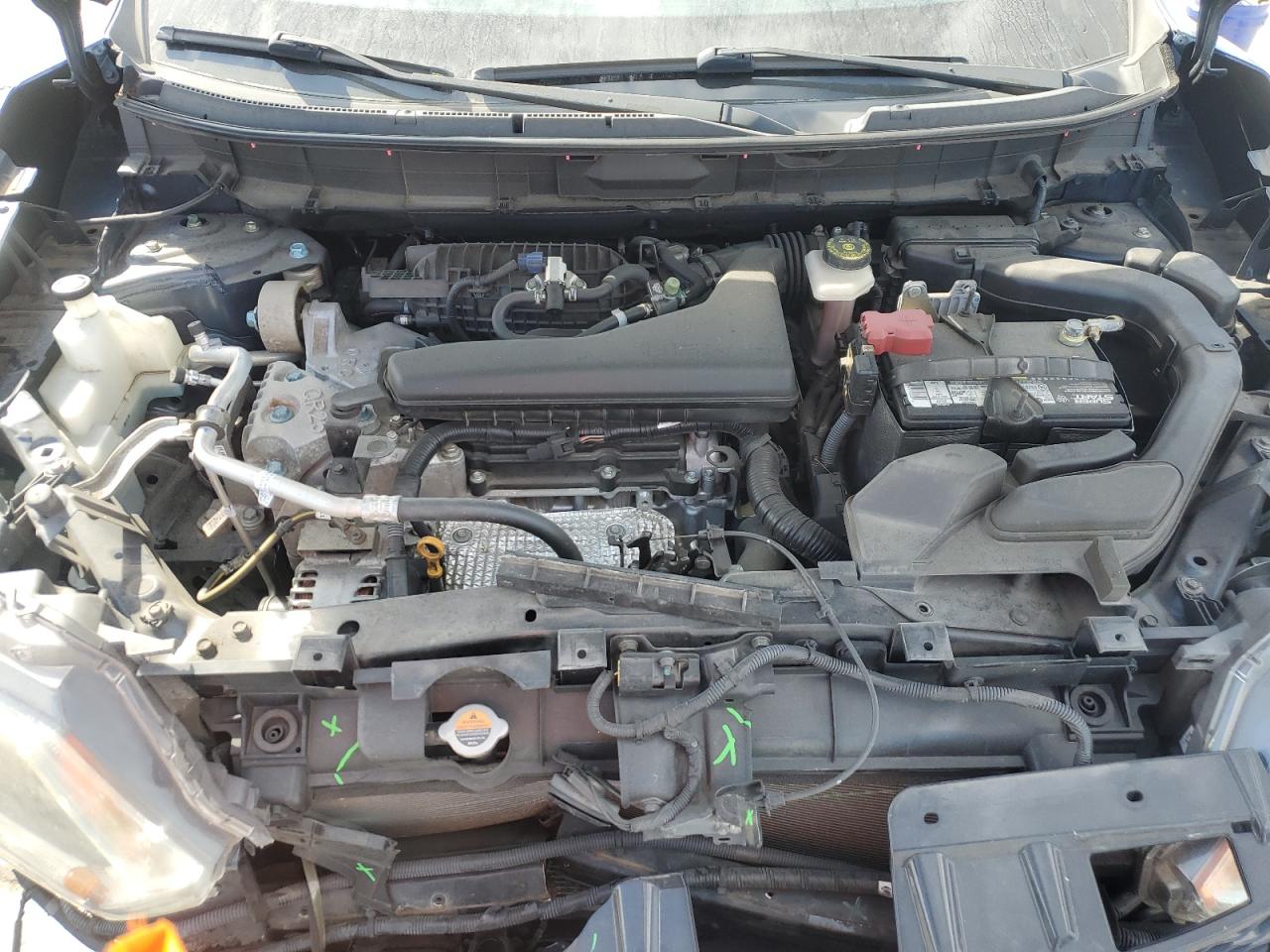 2016 Nissan Rogue VIN KNMAT2MT7GP678855 Copart auction photo, front end damage thumbnail 12