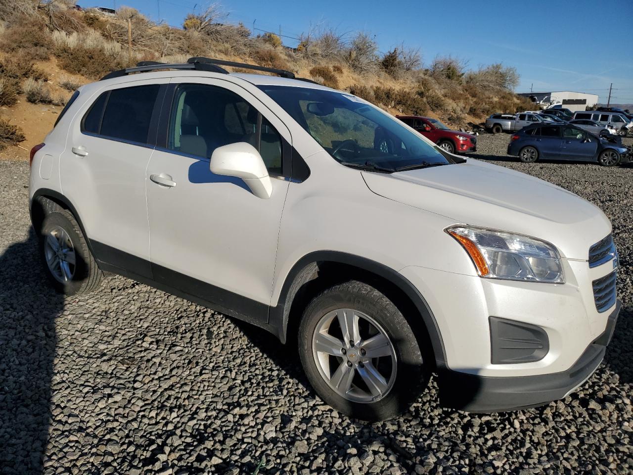 2015 Chevrolet Trax VIN KL7CJRSB8FB223135 Copart auction photo, frame damage / front end damage thumbnail 4