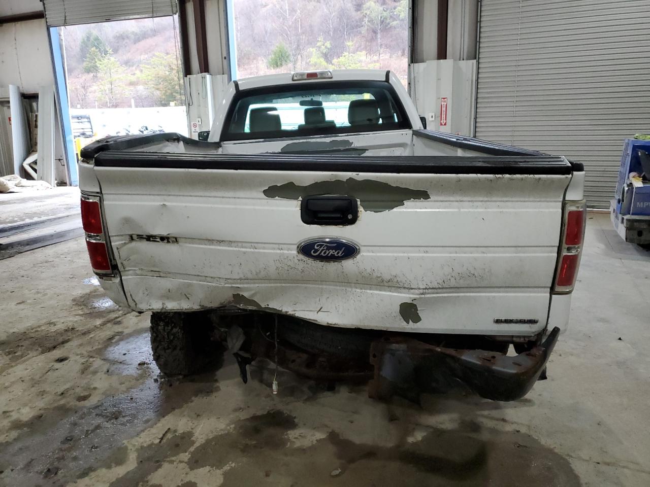 2011 Ford F-150 VIN 1FTMF1CM2BKD08749 Copart auction photo, rear end damage thumbnail 10