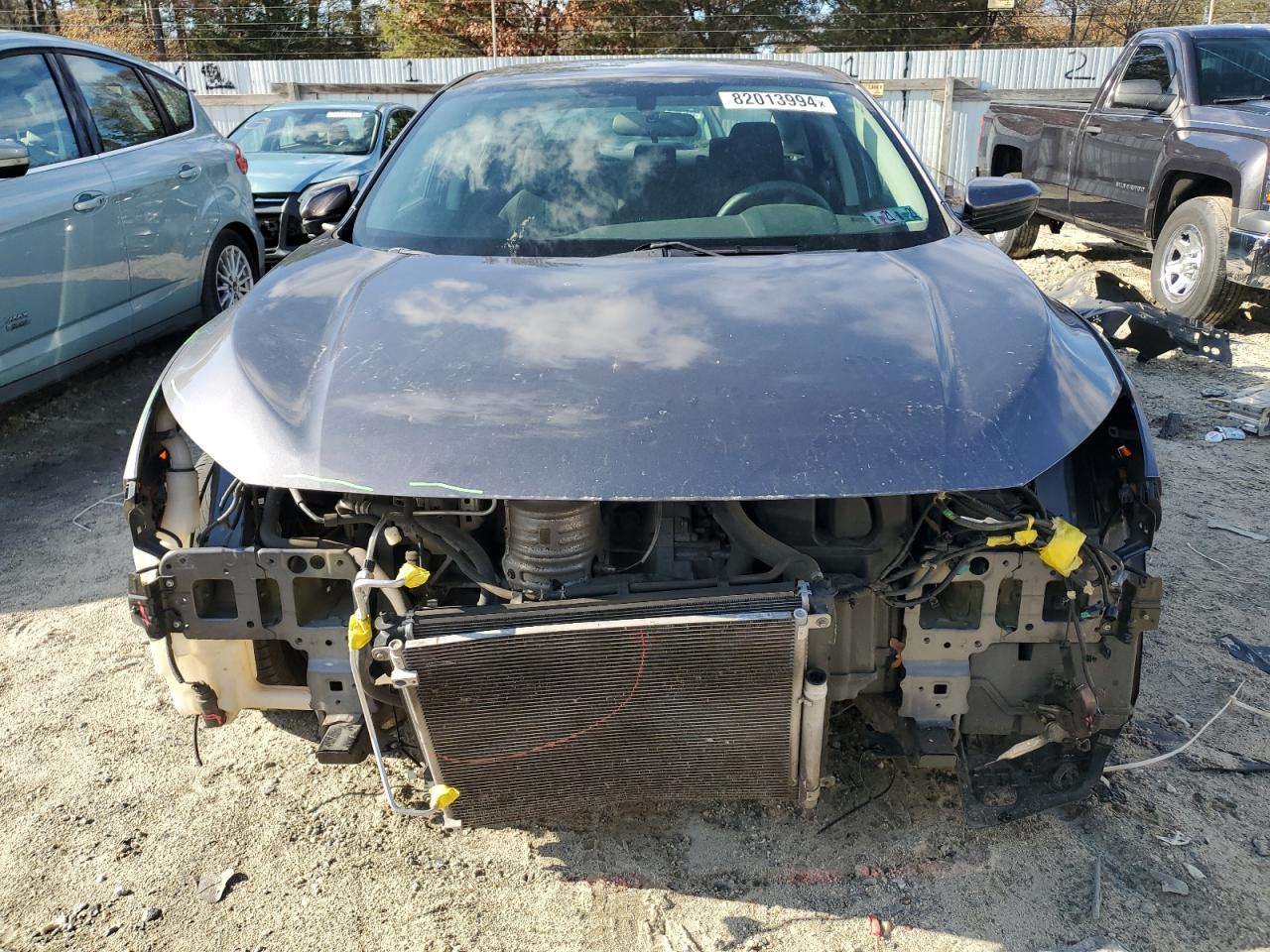 2017 Honda Civic VIN 2HGFC2F7XHH572249 Copart auction photo, all over damage thumbnail 5
