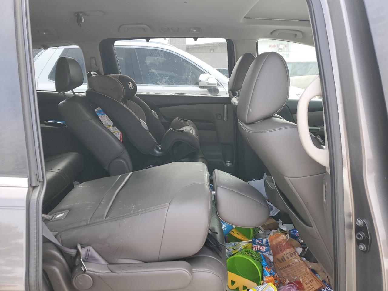 2011 Honda Odyssey VIN 5FNRL5H67BB025079 Copart auction photo, front end / frame damage damage thumbnail 11