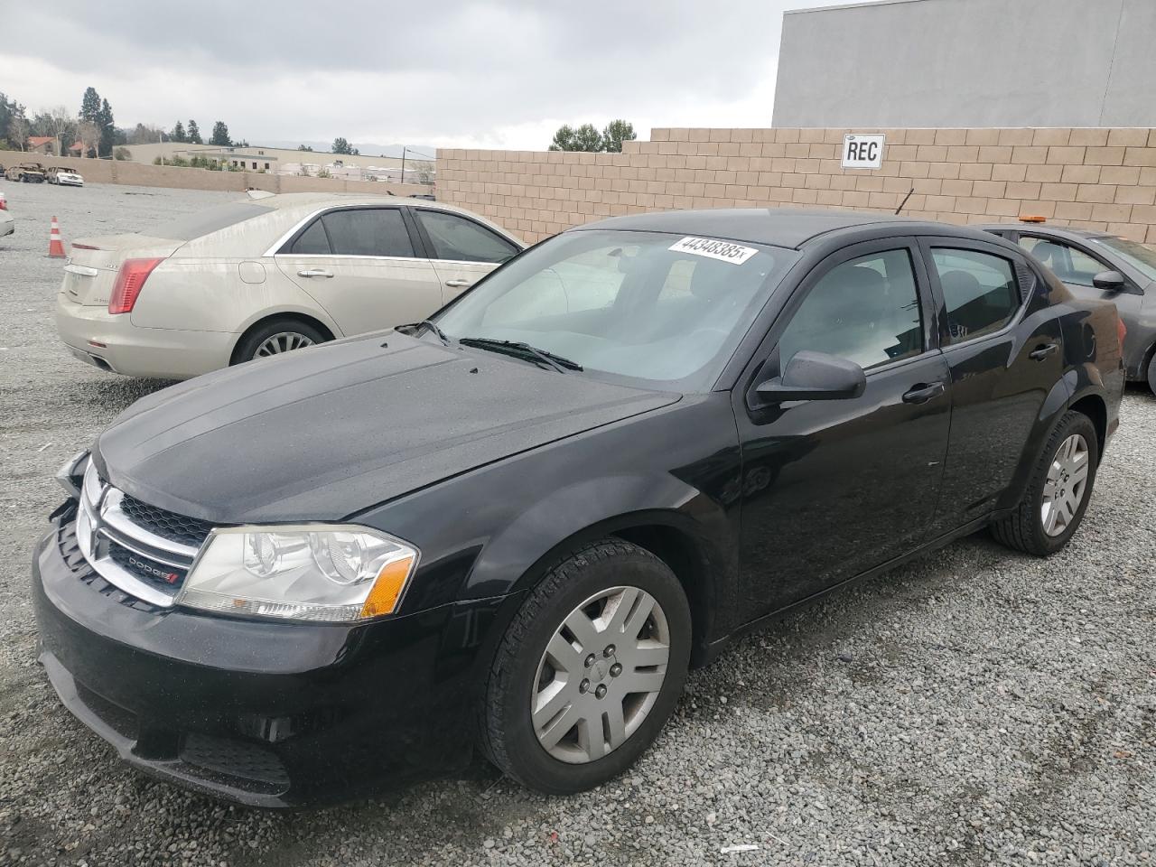 2012 Dodge Avenger VIN 1C3CDZABXCN290099