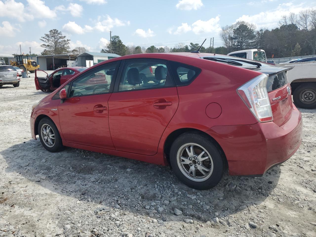 2011 Toyota Prius VIN JTDKN3DU2B1428254 Copart auction photo, mechanical damage thumbnail 2