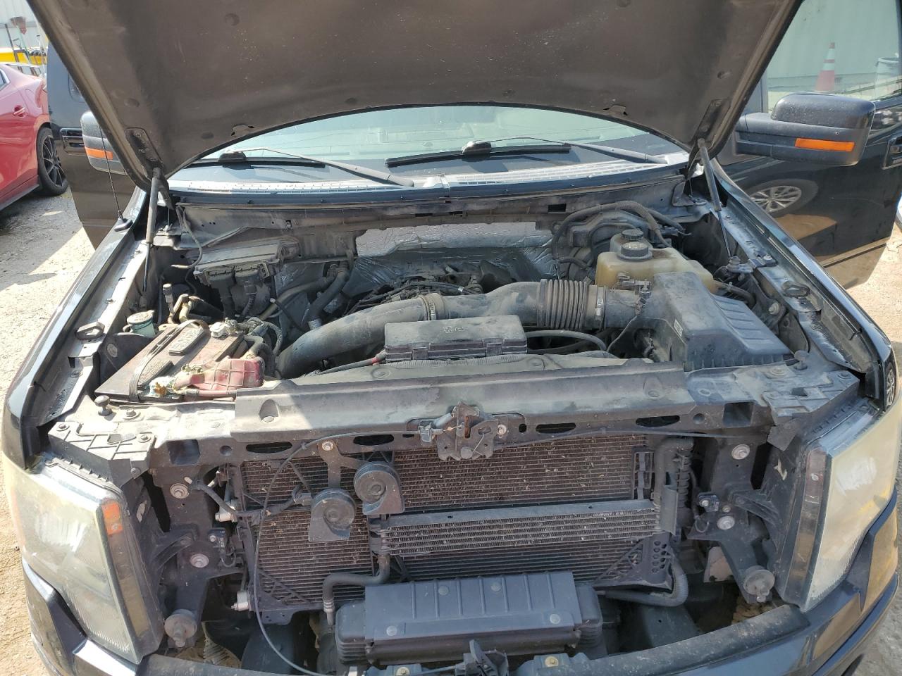 2012 Ford F-150 VIN 1FTFW1ET4CFC54488 Copart auction photo, all over / hail damage thumbnail 12