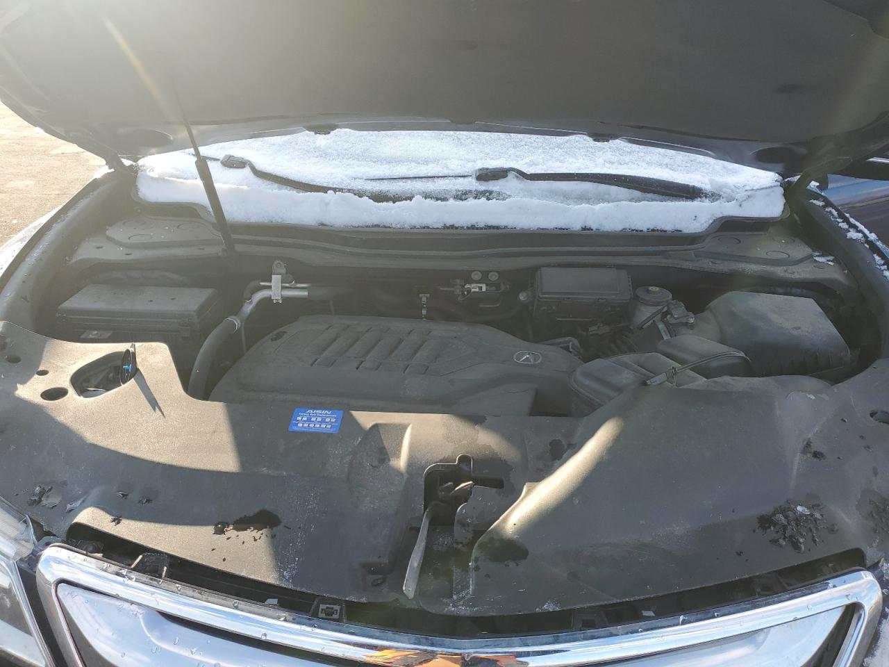 2014 Acura MDX VIN 5FRYD4H49EB047850 Copart auction photo, front end / rear end damage thumbnail 12