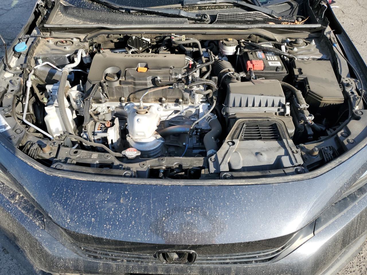 2022 Honda Civic VIN 2HGFE2F51NH540567 Copart auction photo, rear end / side damage thumbnail 12