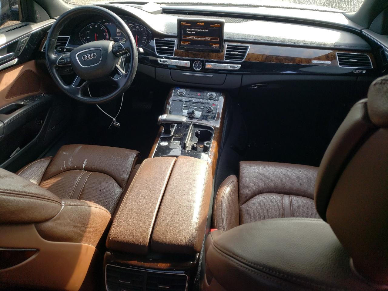 2017 Audi A8 VIN WAU44AFD2HN011745 Copart auction photo, rear end damage thumbnail 8