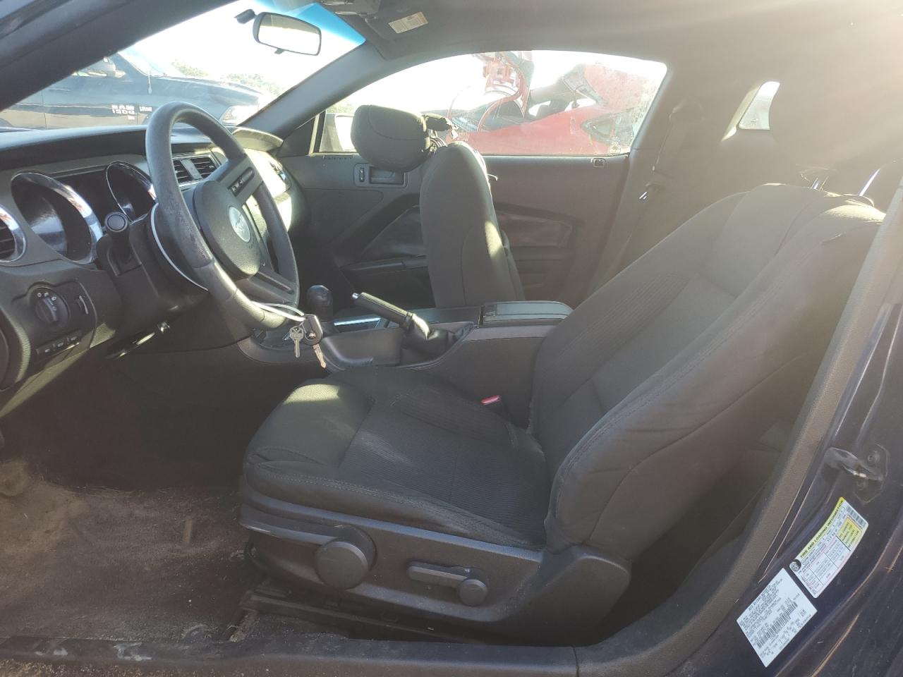 2012 Ford Mustang VIN 1ZVBP8AM5C5250858 Copart auction photo, rear end damage thumbnail 7