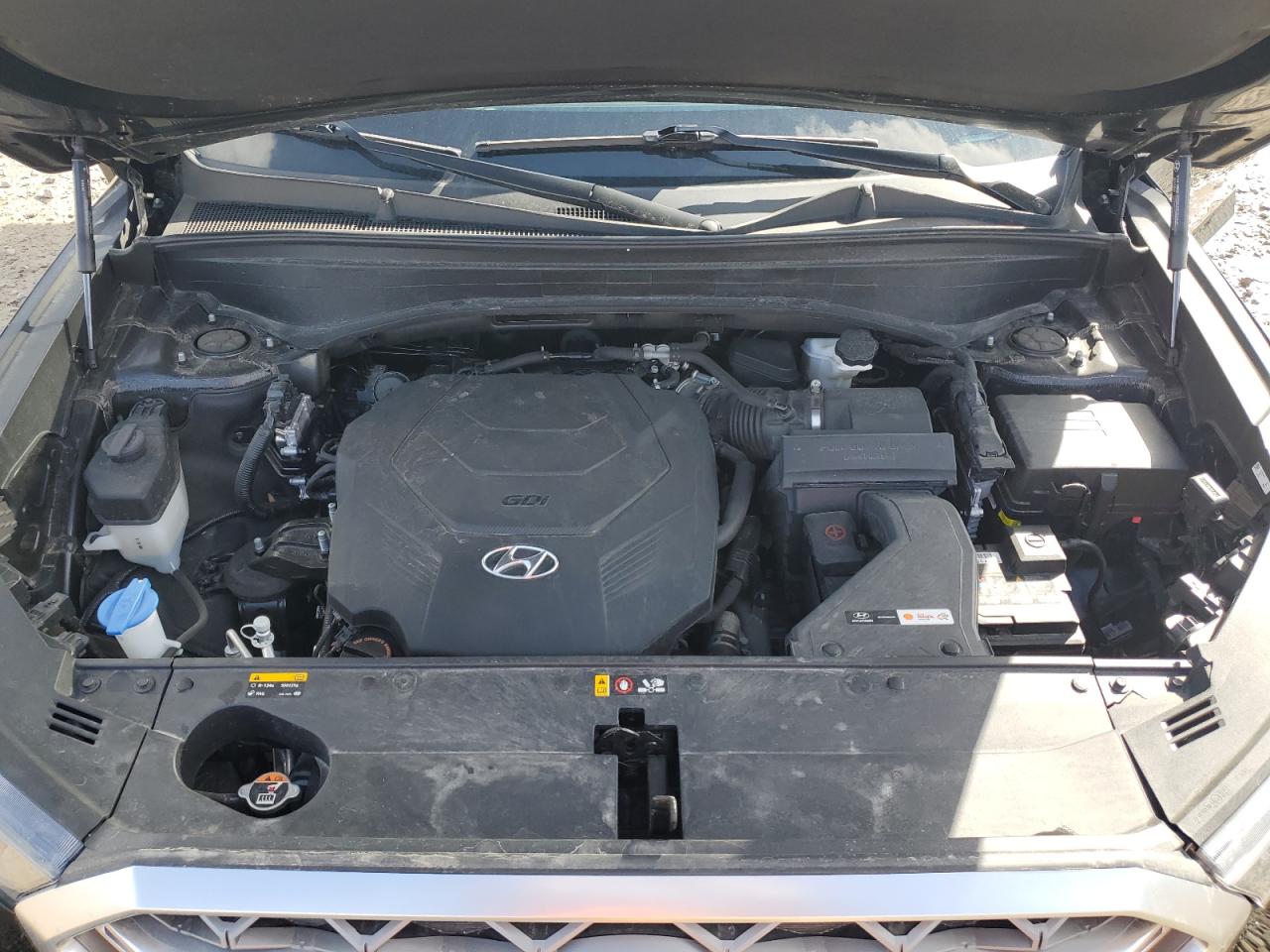 2020 Hyundai Palisade VIN KM8R5DHE1LU128031 Copart auction photo, front end damage thumbnail 13